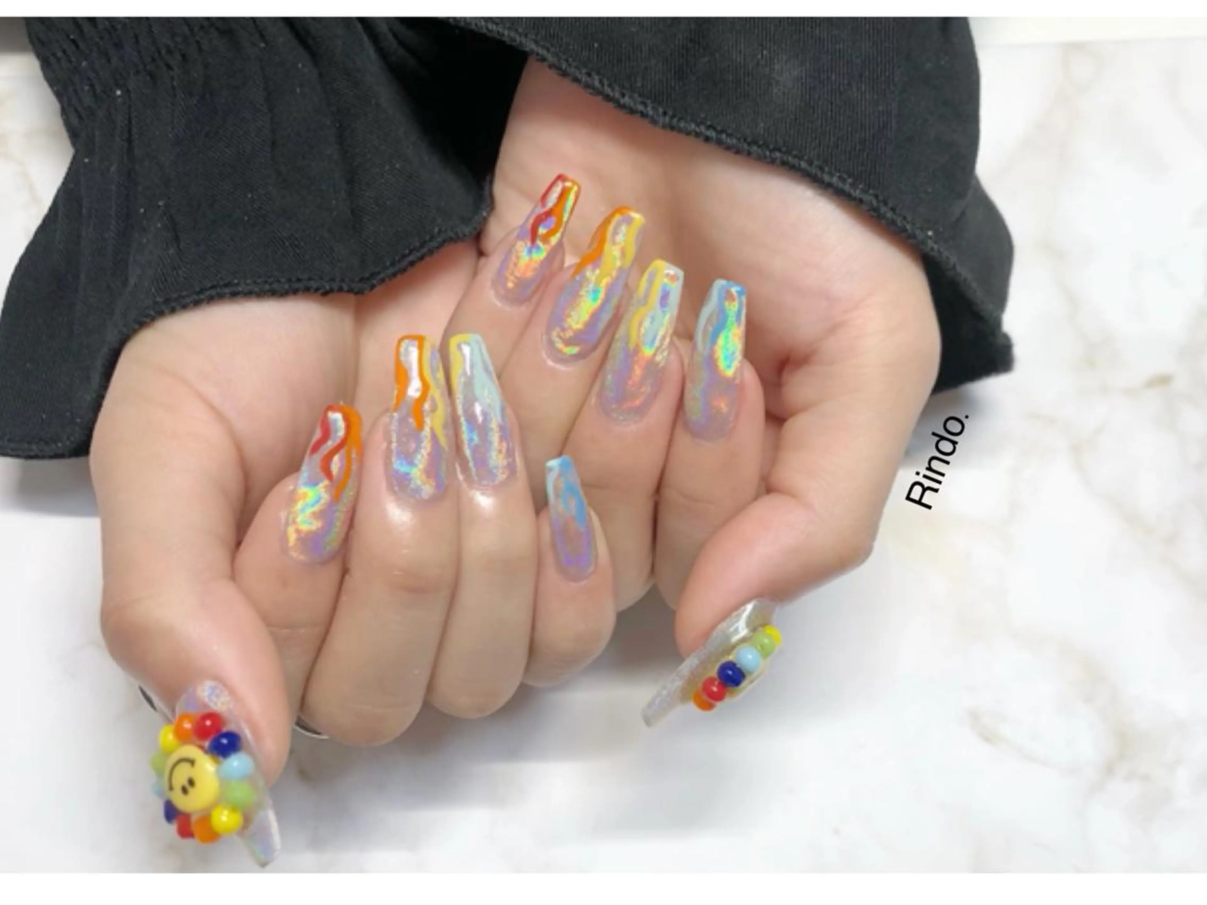 ネイル ジェルネイル ハンドネイル Rindo.ネイル ♡耳つぼジュエリーのその他イメージ