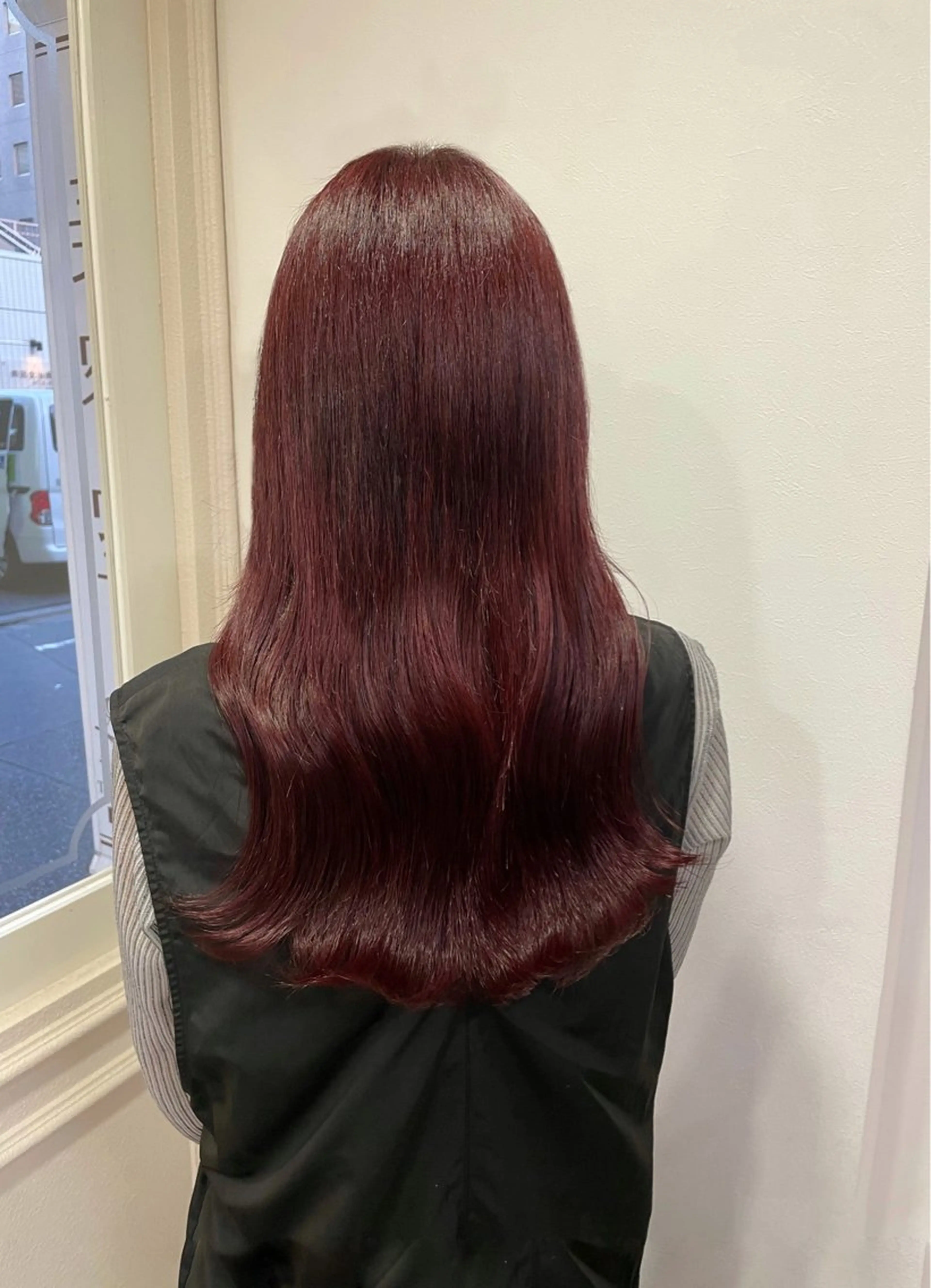 ミディアム カラー カット ヘアカラー トリートメント 向日葵🌻 /レディースカットのヘアスタイル