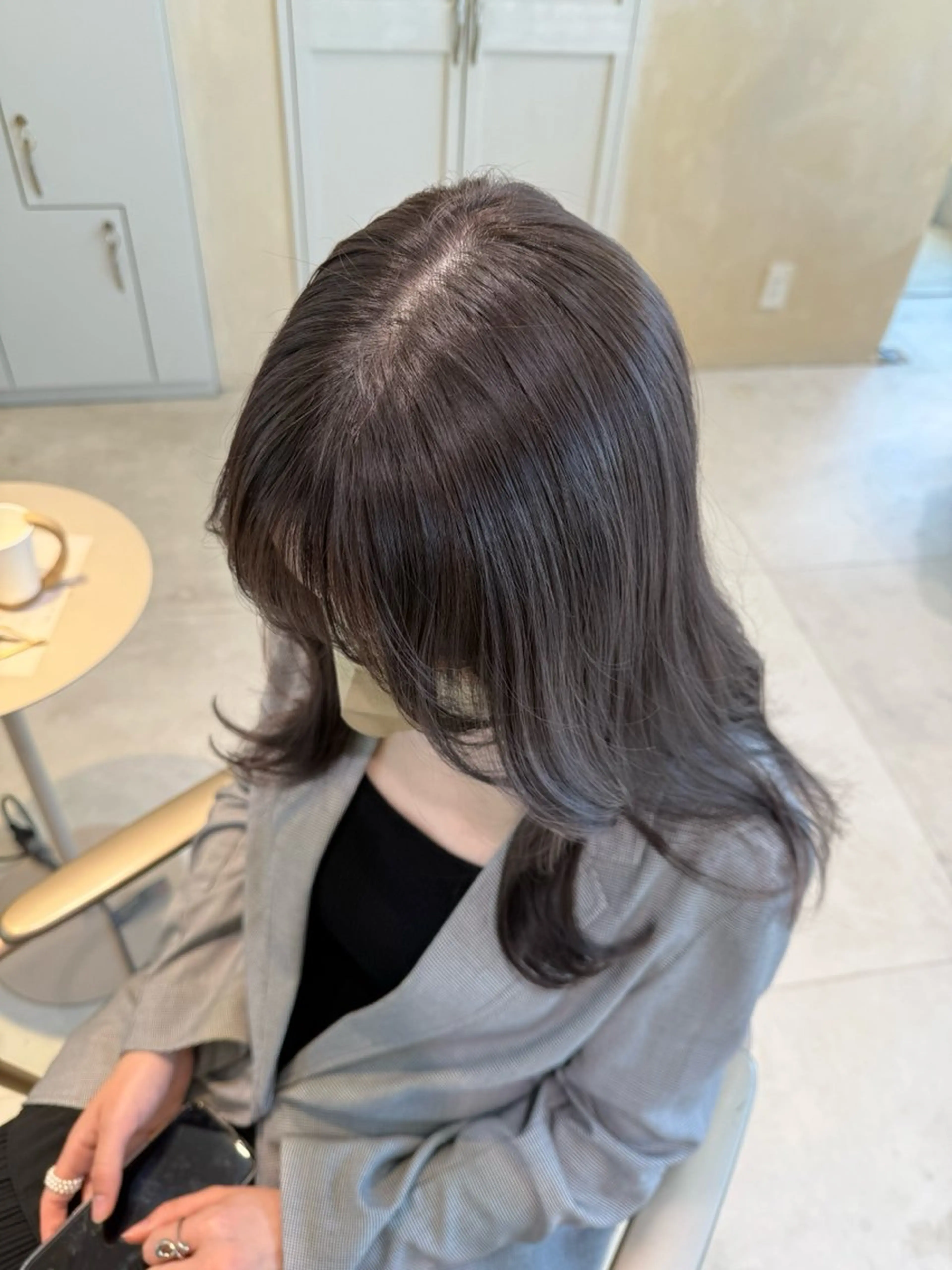 似合わせカット+髪質改善カラー+最上級ケラチントリートメントの写真