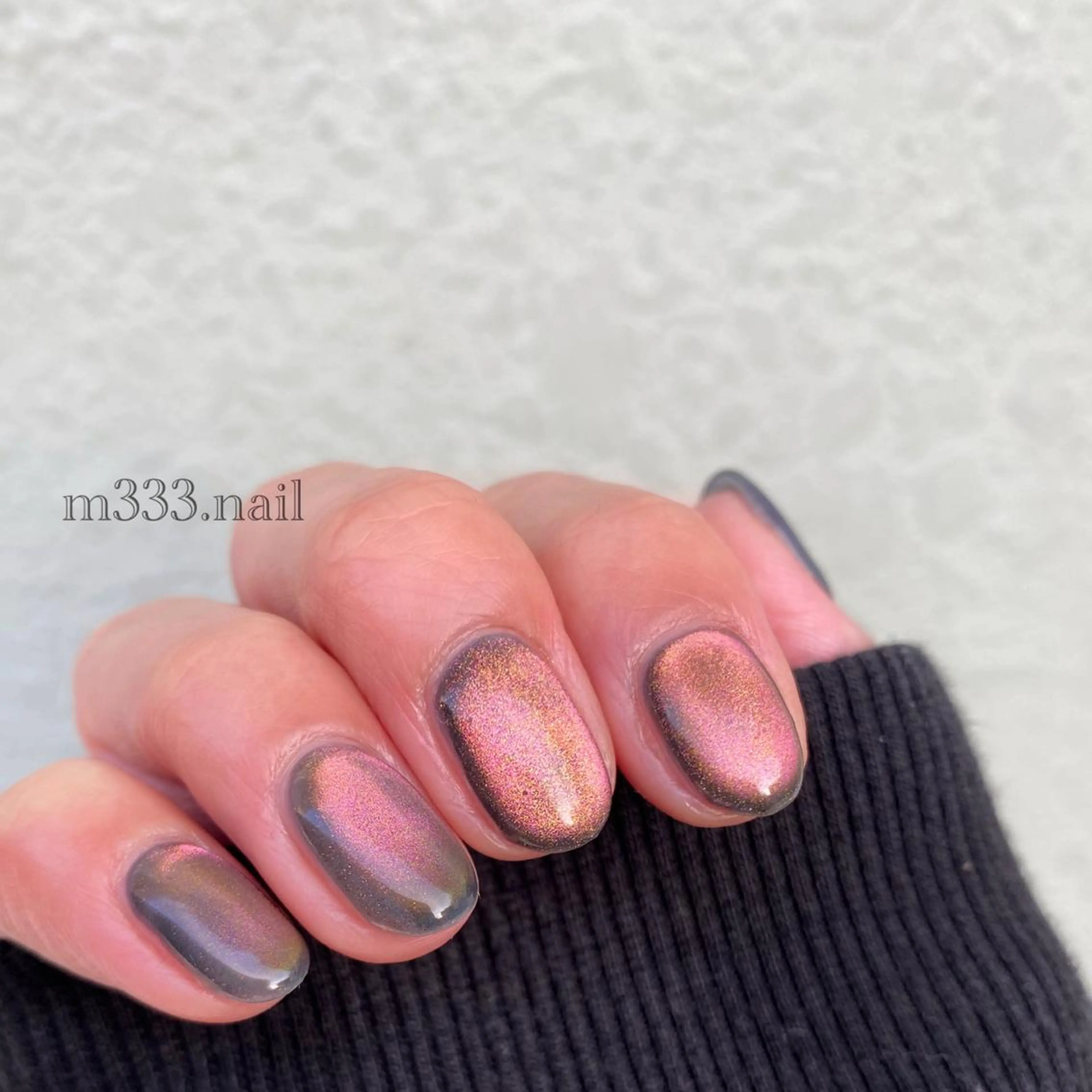 ネイル マグネットネイル ハンドネイル hair  MILE.所属・MILE. mukonosouのネイルデザイン