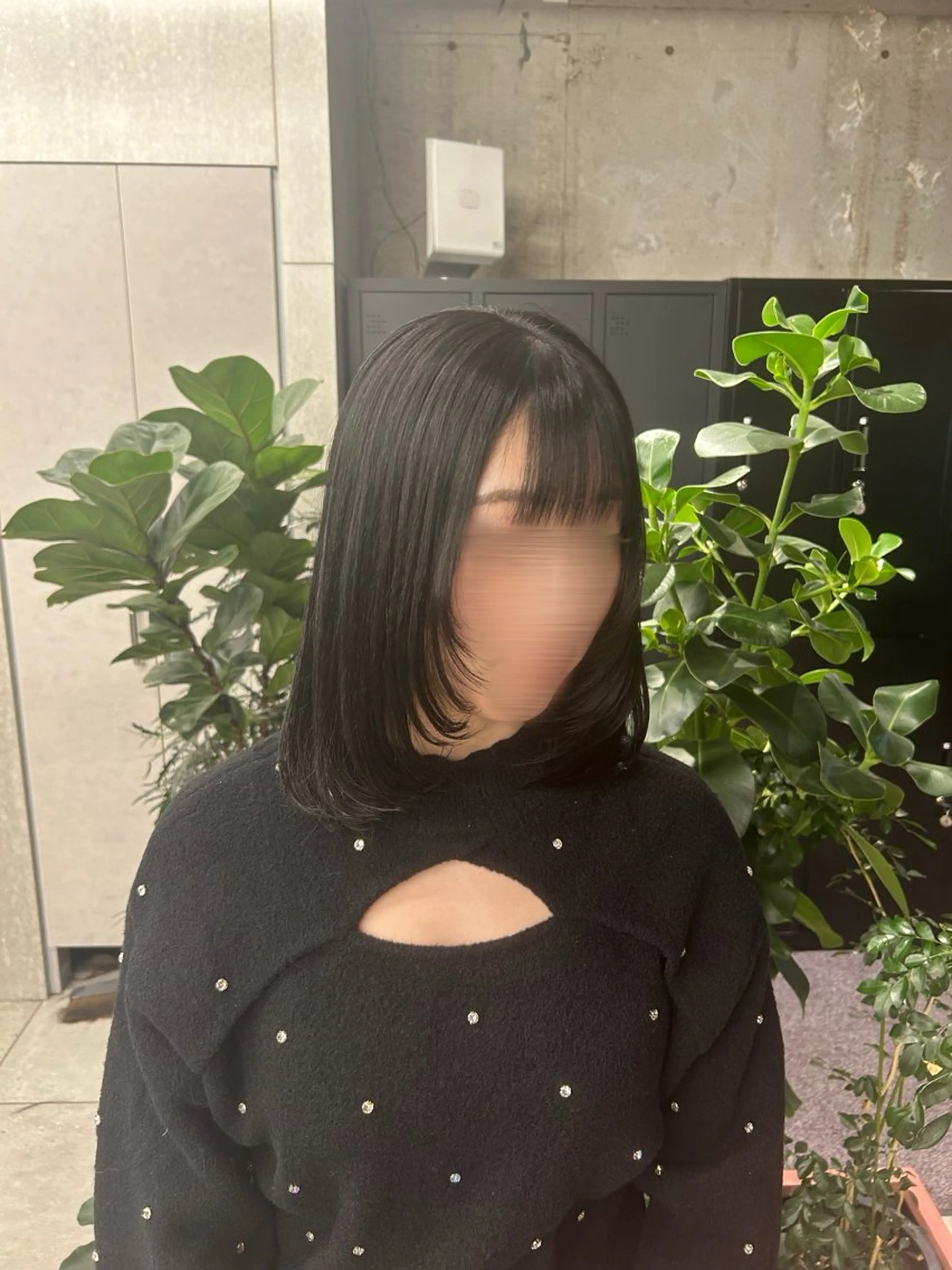 ミディアム カット ヘアカラー 🩵️⋆*BASSA ゆうきのヘアスタイル