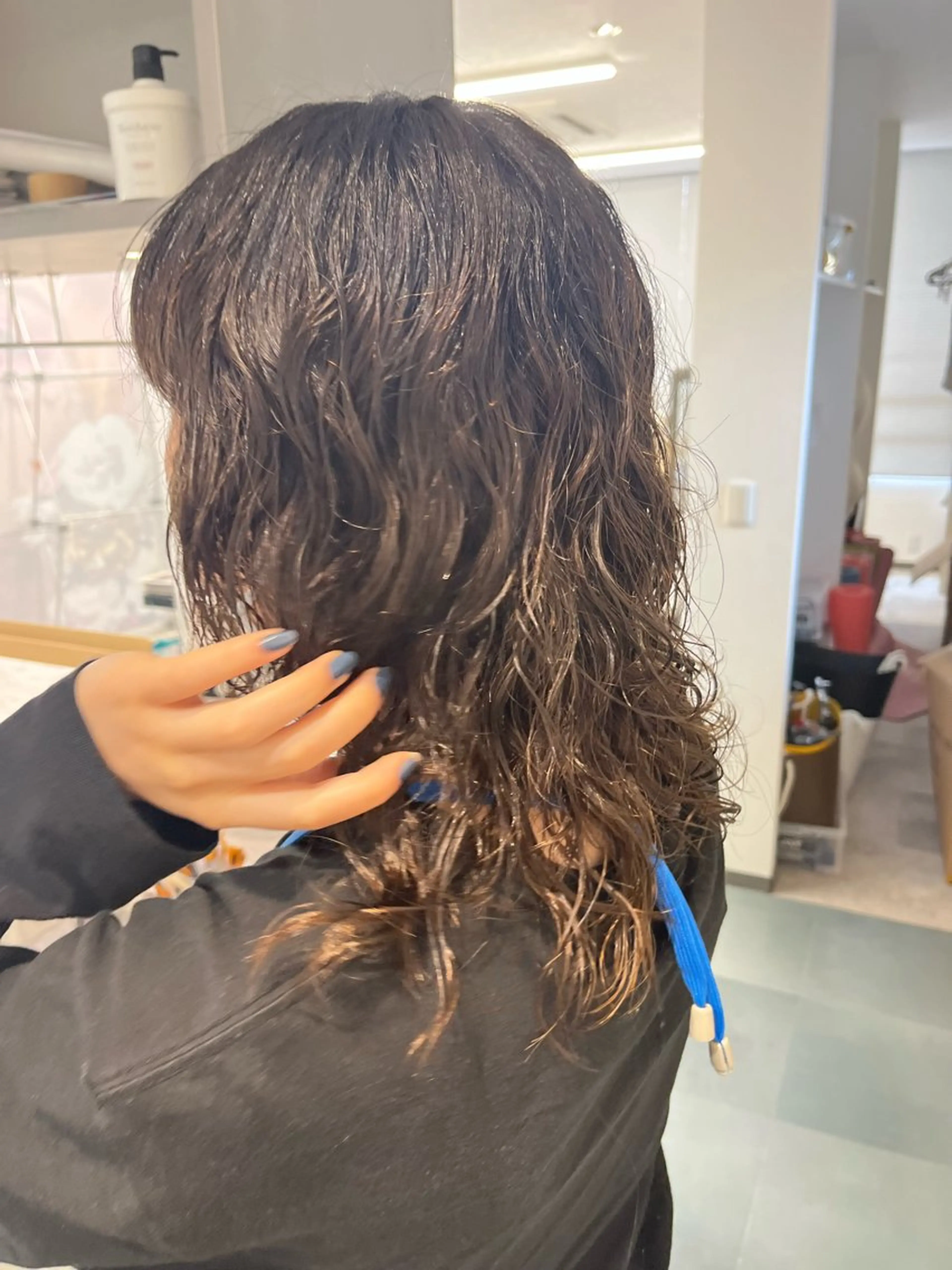 セミロング パーマ RIO 福岡美容師のヘアスタイル