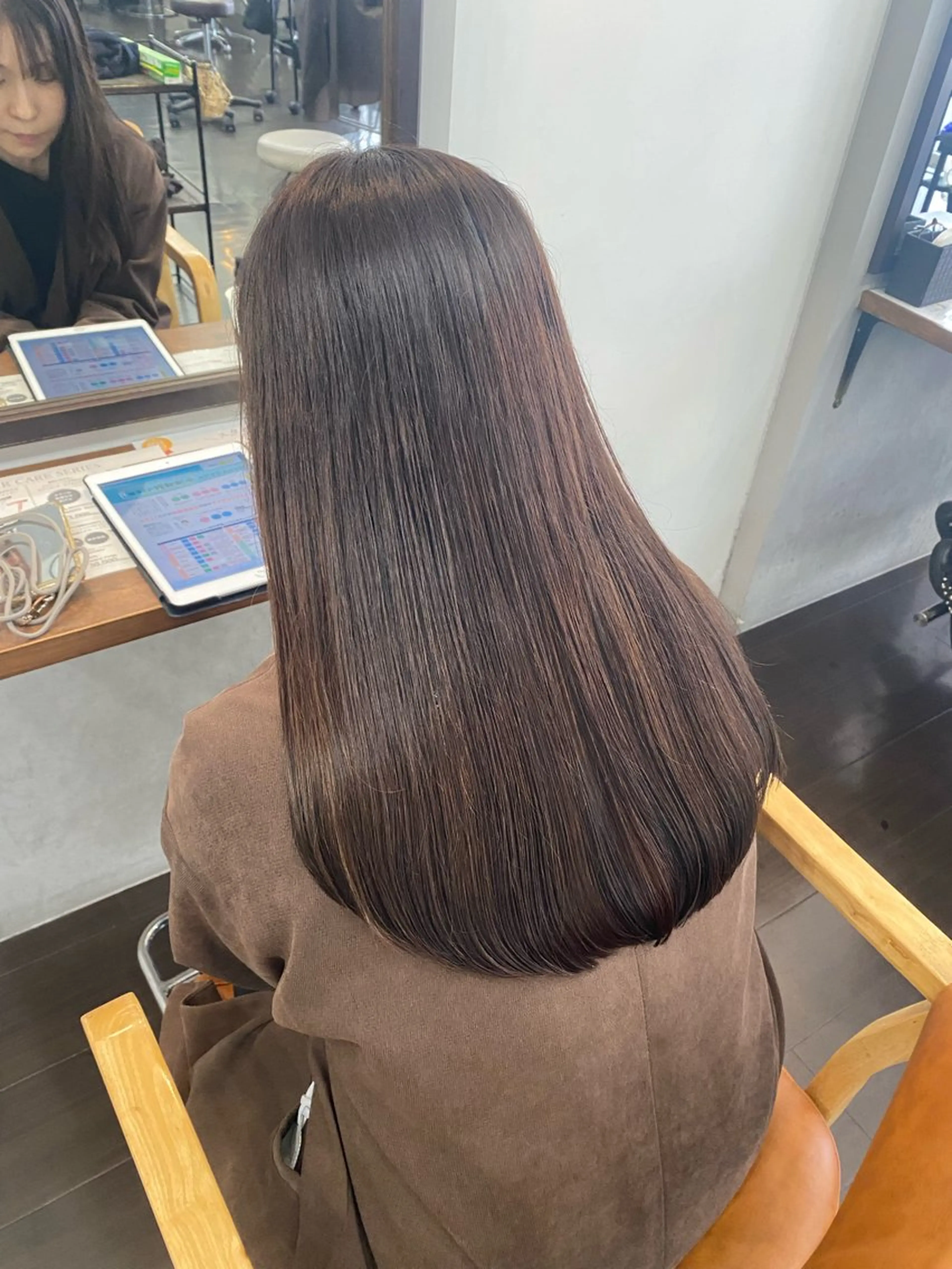 ロング カラー ヘアアレンジ 🍒ᩚ名駅/艶髪 縮毛矯正/あゆ🍒ᩚのヘアスタイル