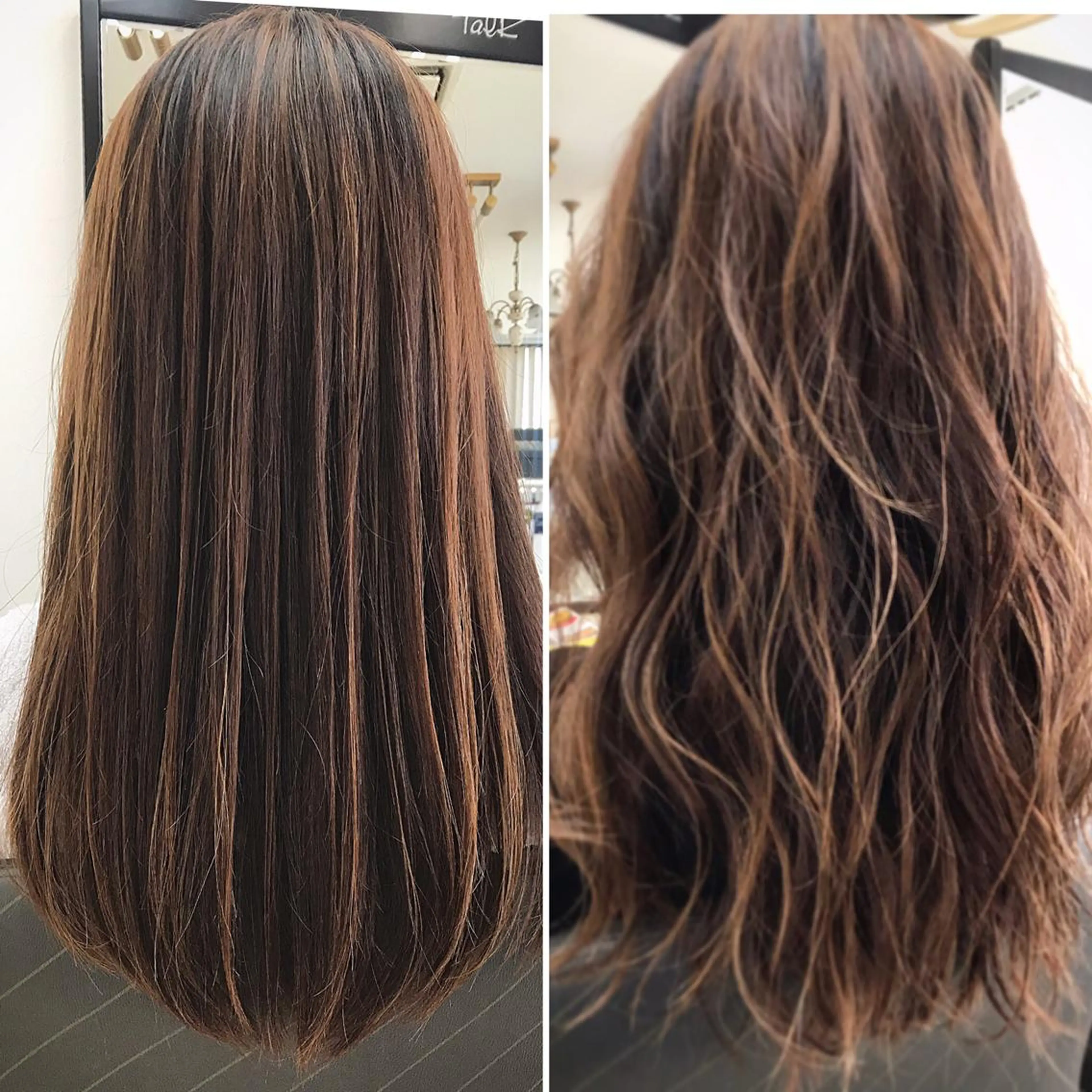 ロング カラー ブリーチ ハイライトカラー ハイライト ロング HBLディプロマ所有 AZUSAのマツエク・マツパデザイン