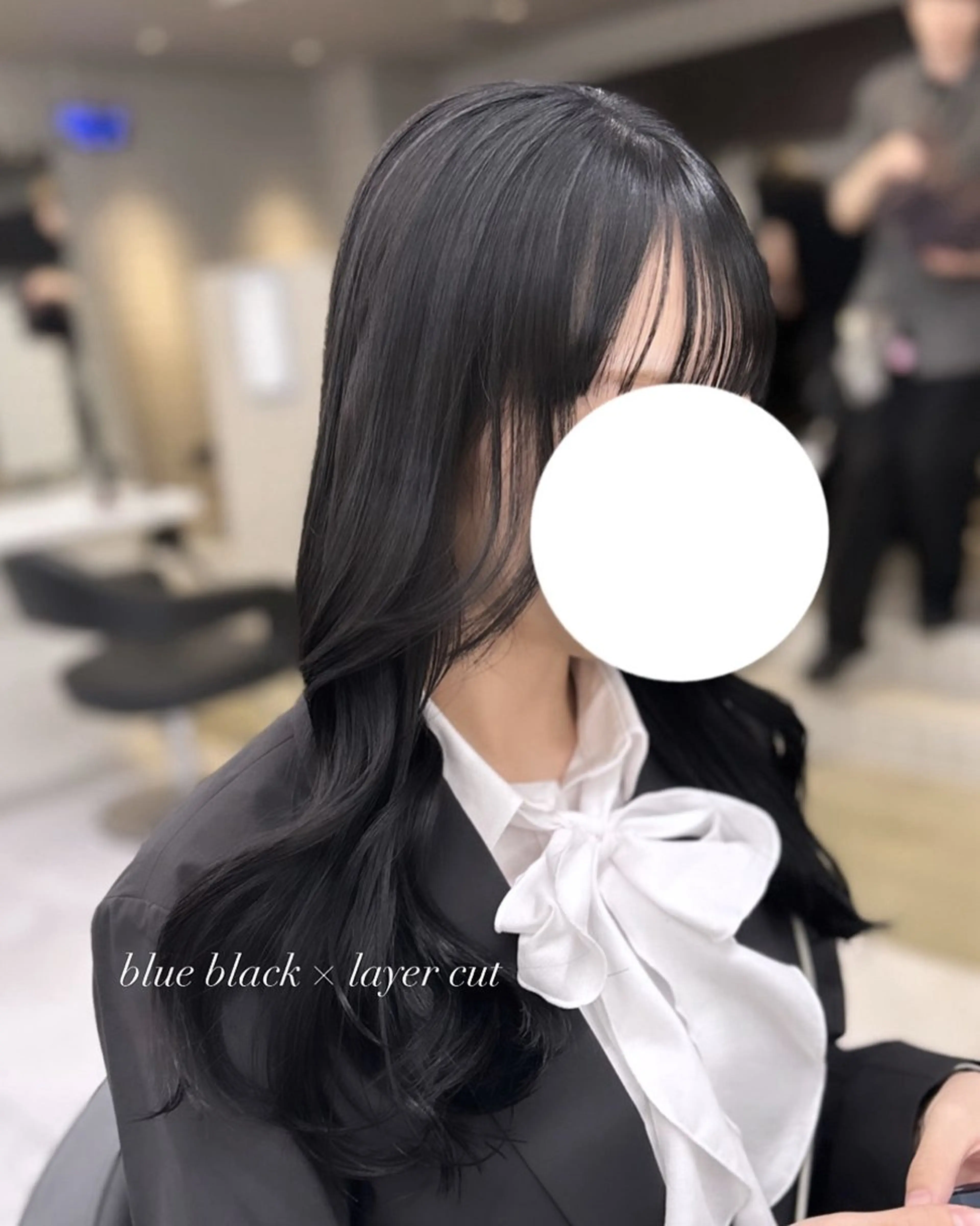 ロング カラー パーマ ヘアアレンジ メンズ キッズ ブリーチなしカラー/ ブラウン/レイヤーのヘアスタイル