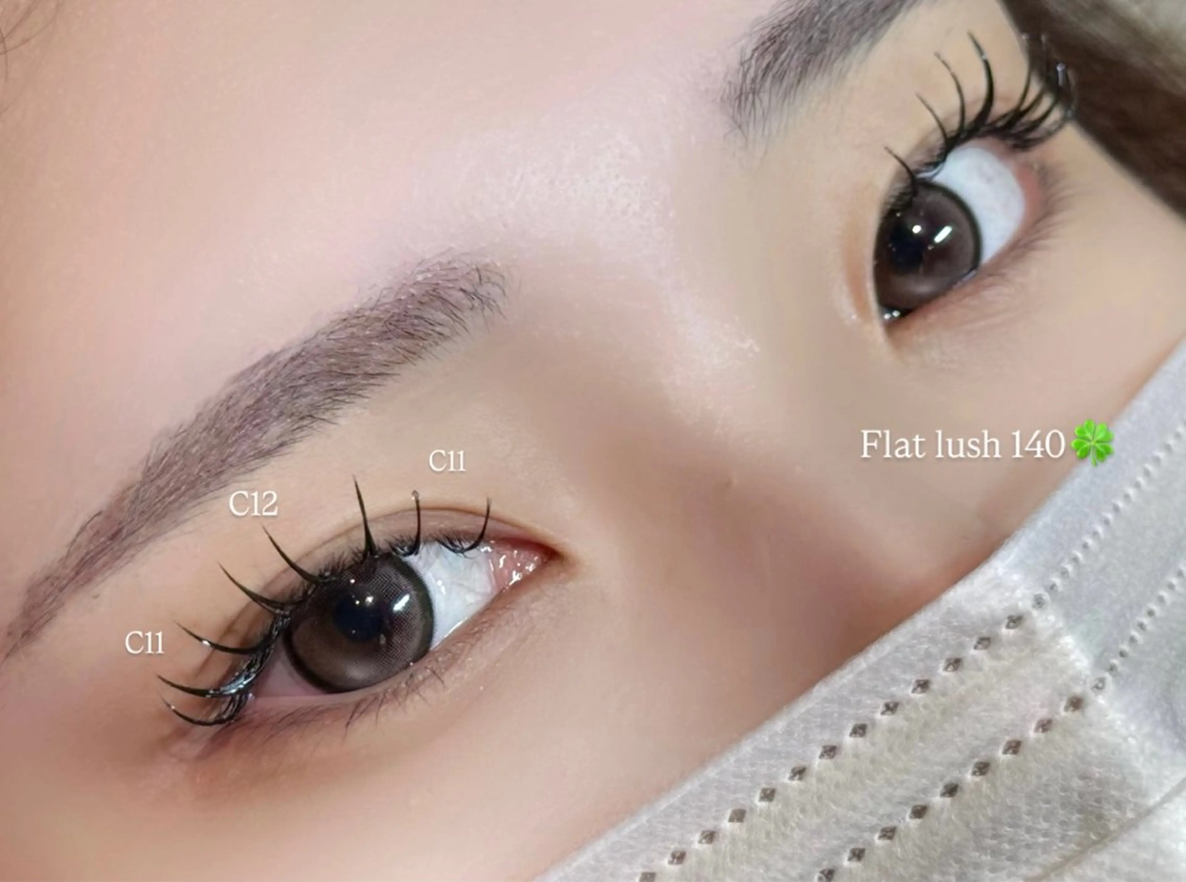 Flatlash140-160本つけ放題の写真