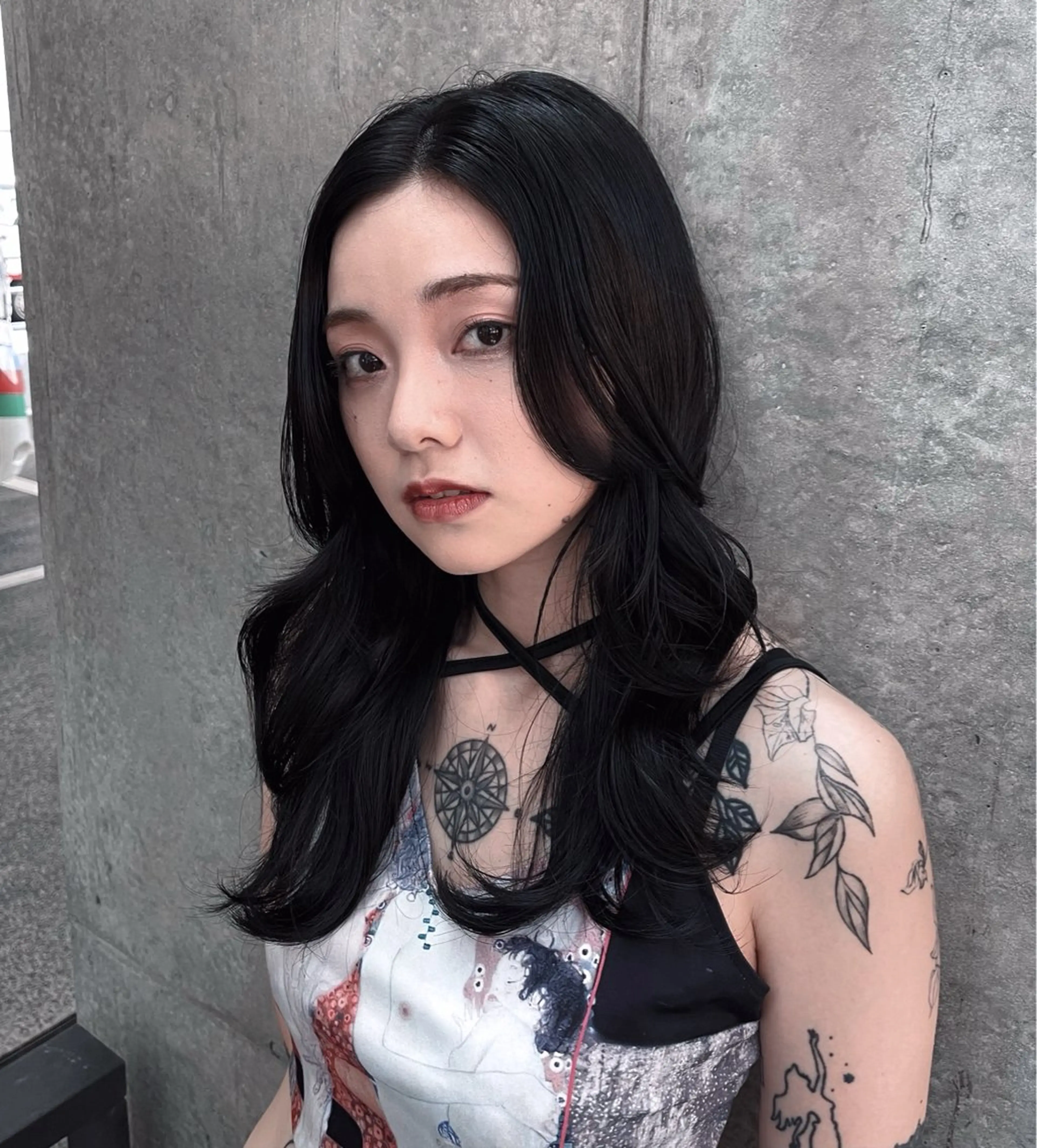 ロング 💖大人韓国ヘア💖 韓国艶カラー【銀座】のヘアスタイル