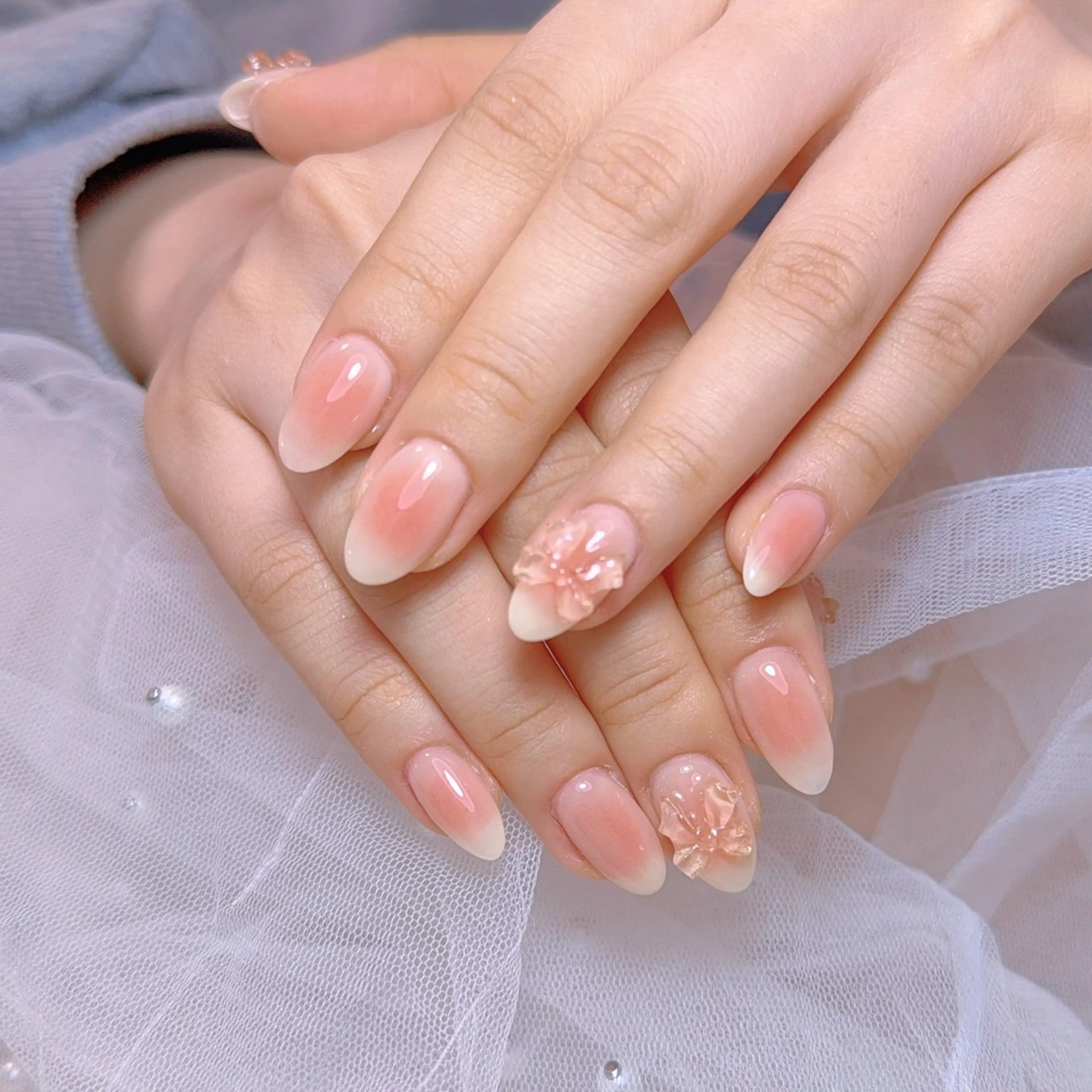 チークネイルの写真