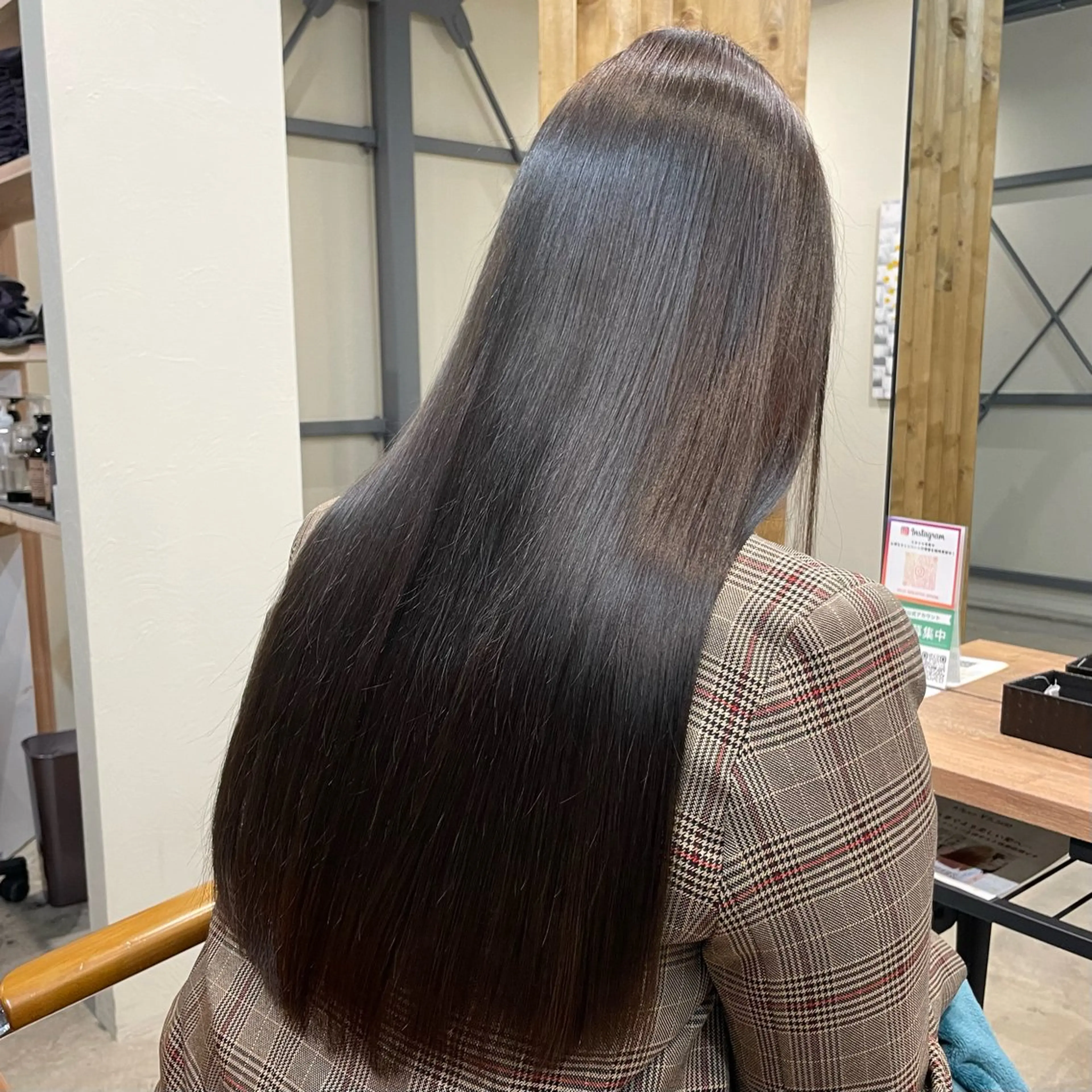 ロング I-FLAT 暮石悠菜のヘアスタイル