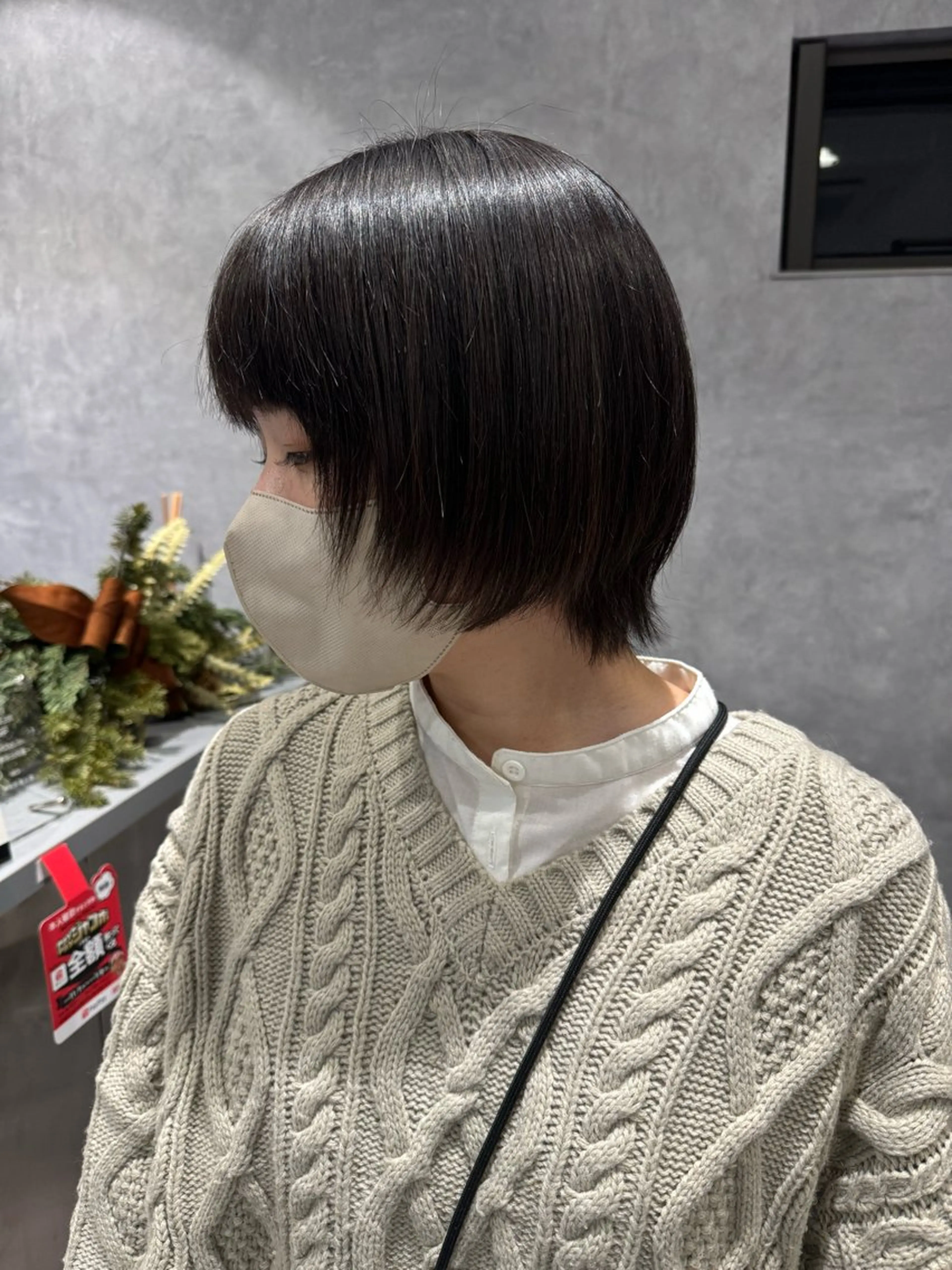 ショート HEDI所属・茨木 まひろのヘアスタイル