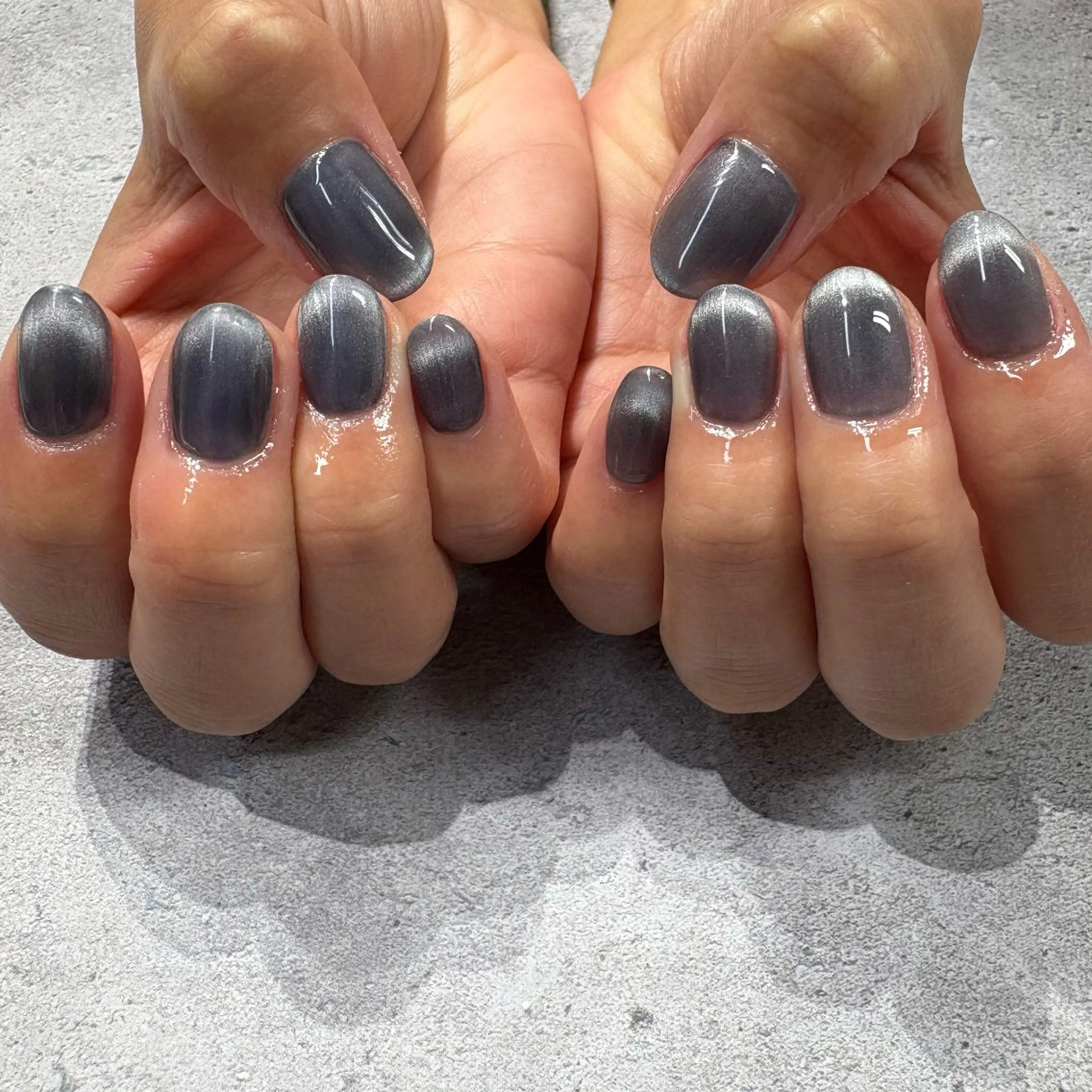 【限定ｸｰﾎﾟﾝ】オフあり★パラジェル使用♡ マグネットネイル (再来の方＋¥1100.他店様オフ＋¥2000)の写真