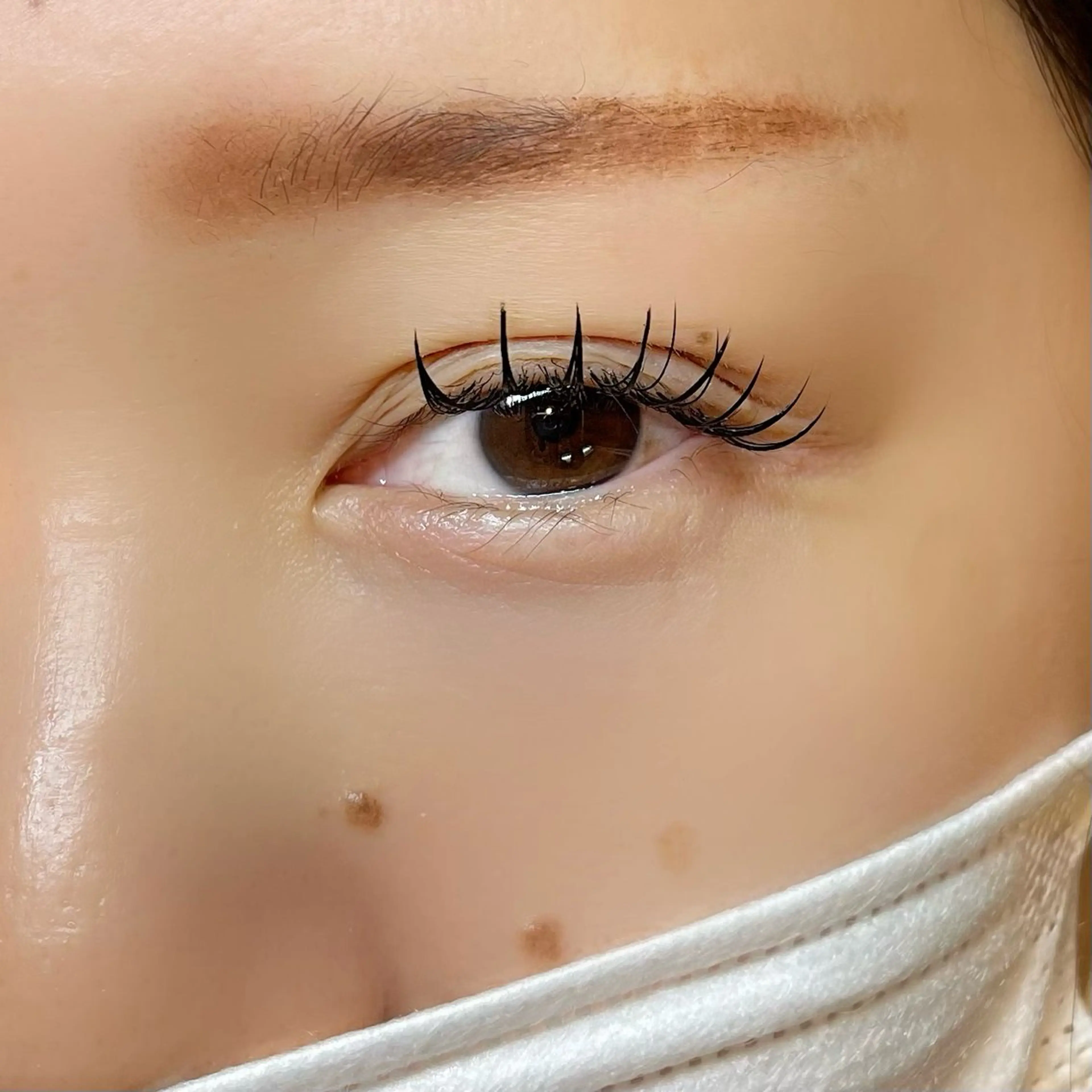 マツエク・マツパ フラットラッシュ eyelist yumiのマツエク・マツパデザイン