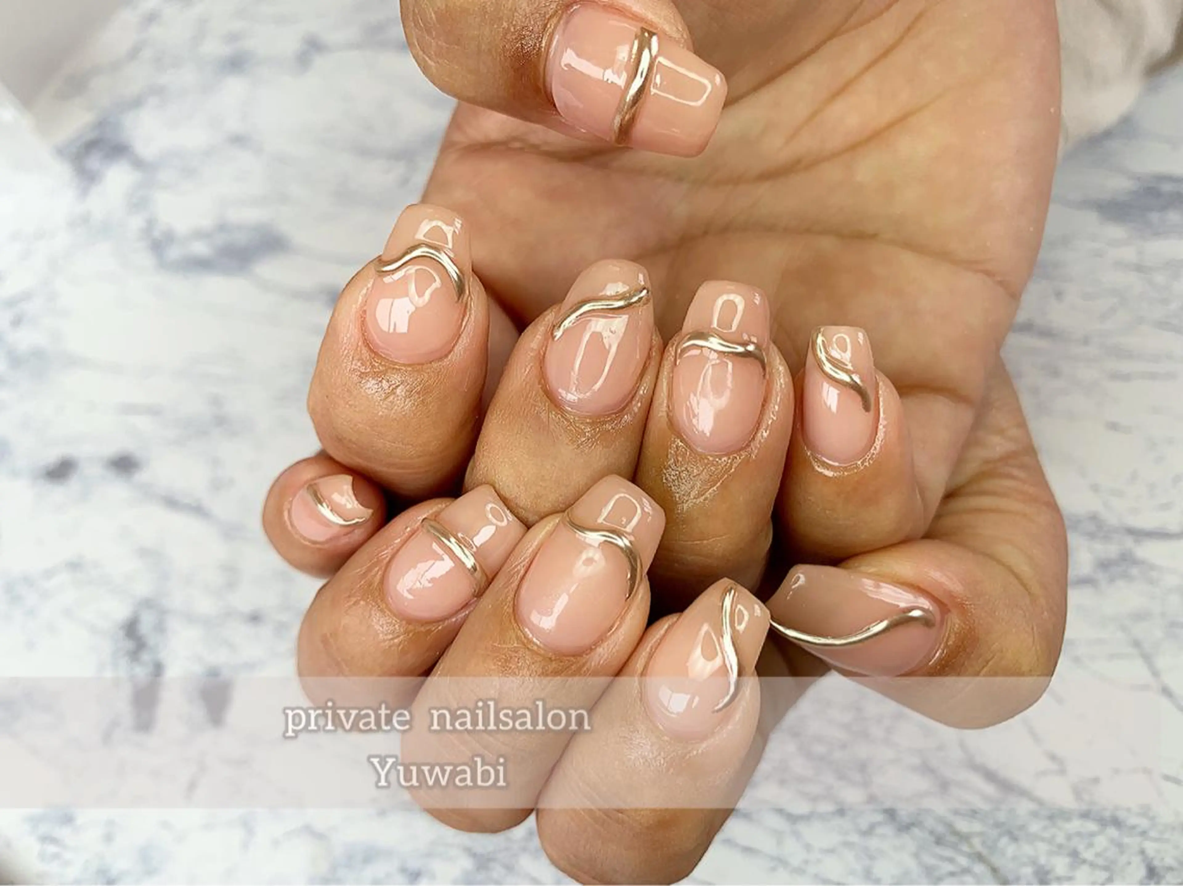 ネイル アートネイル ハンドネイル フットネイル Yuwabi Nail所属・Mimore ミモア 水戸のネイルデザイン