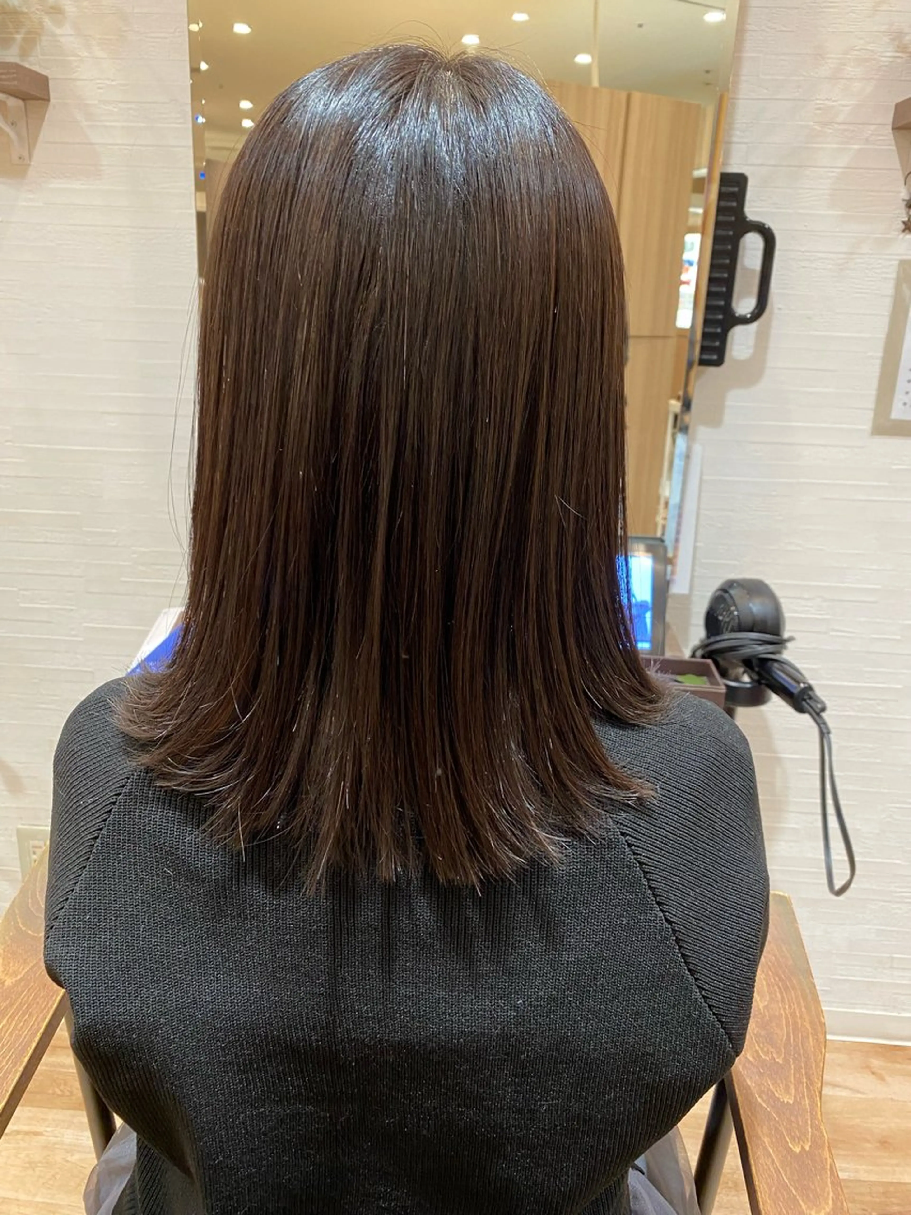 ロング カット 縮毛矯正 トリートメント イシカワ ユウタのヘアスタイル