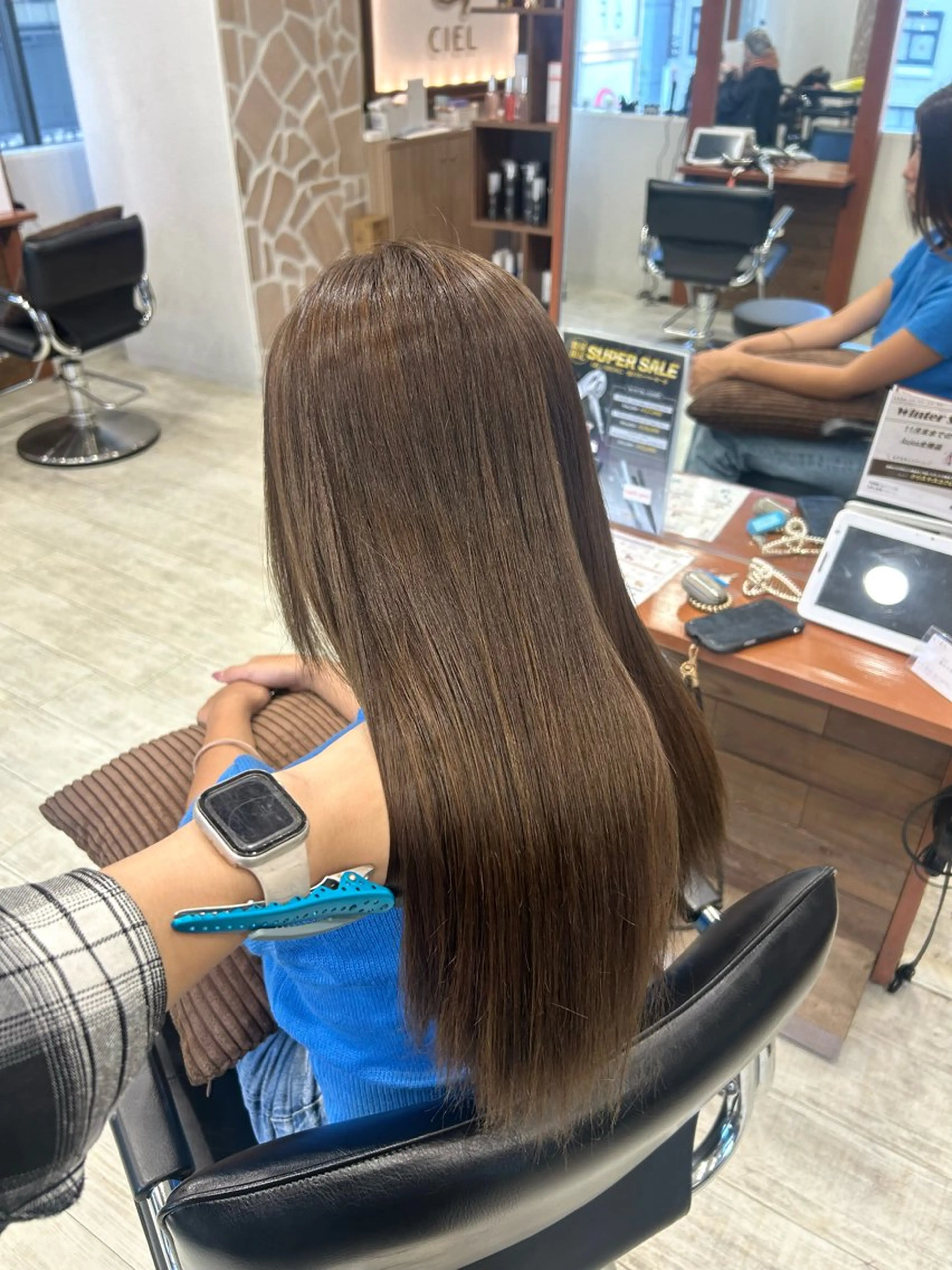 カラー ヘアカラー トリートメント CIEL 難波店所属・🎀透明感/レイヤ ー/Kotona🎀のヘアスタイル