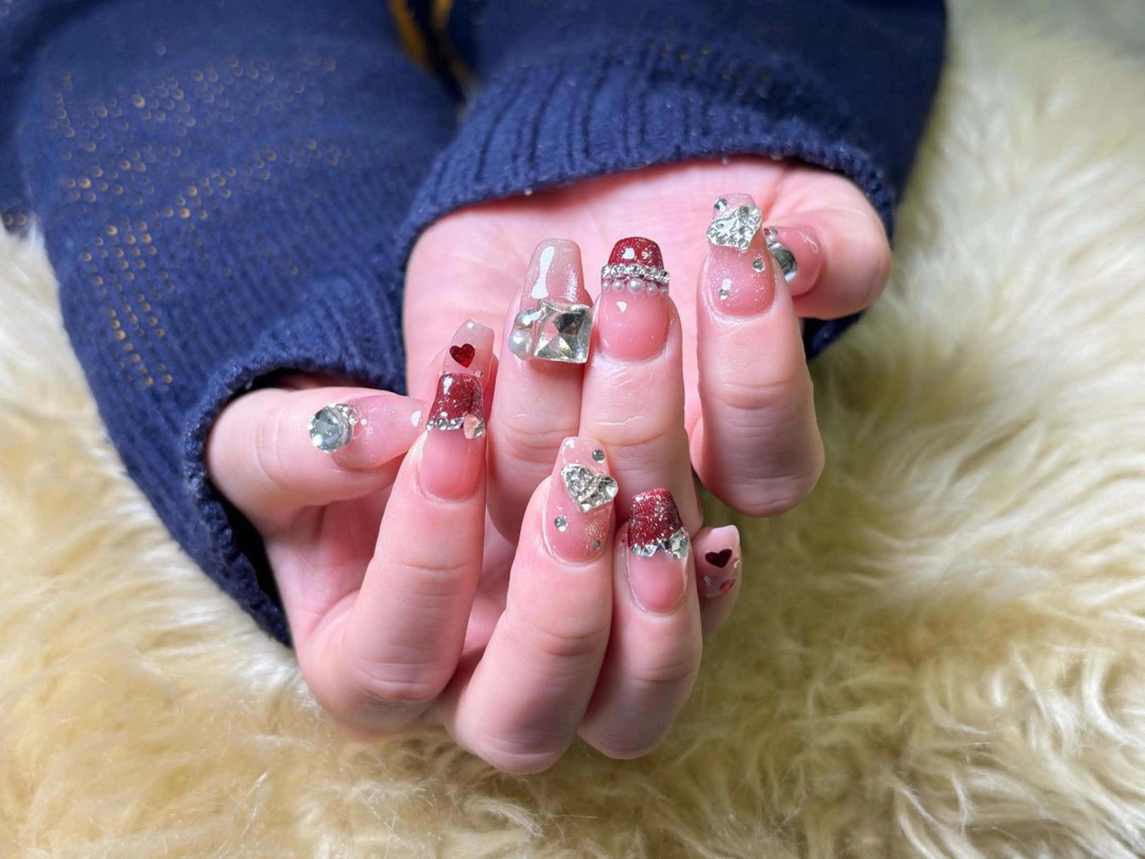 ネイル ハンドネイル 渋谷T&B ロング ネイル/ユキ🤎のネイルデザイン