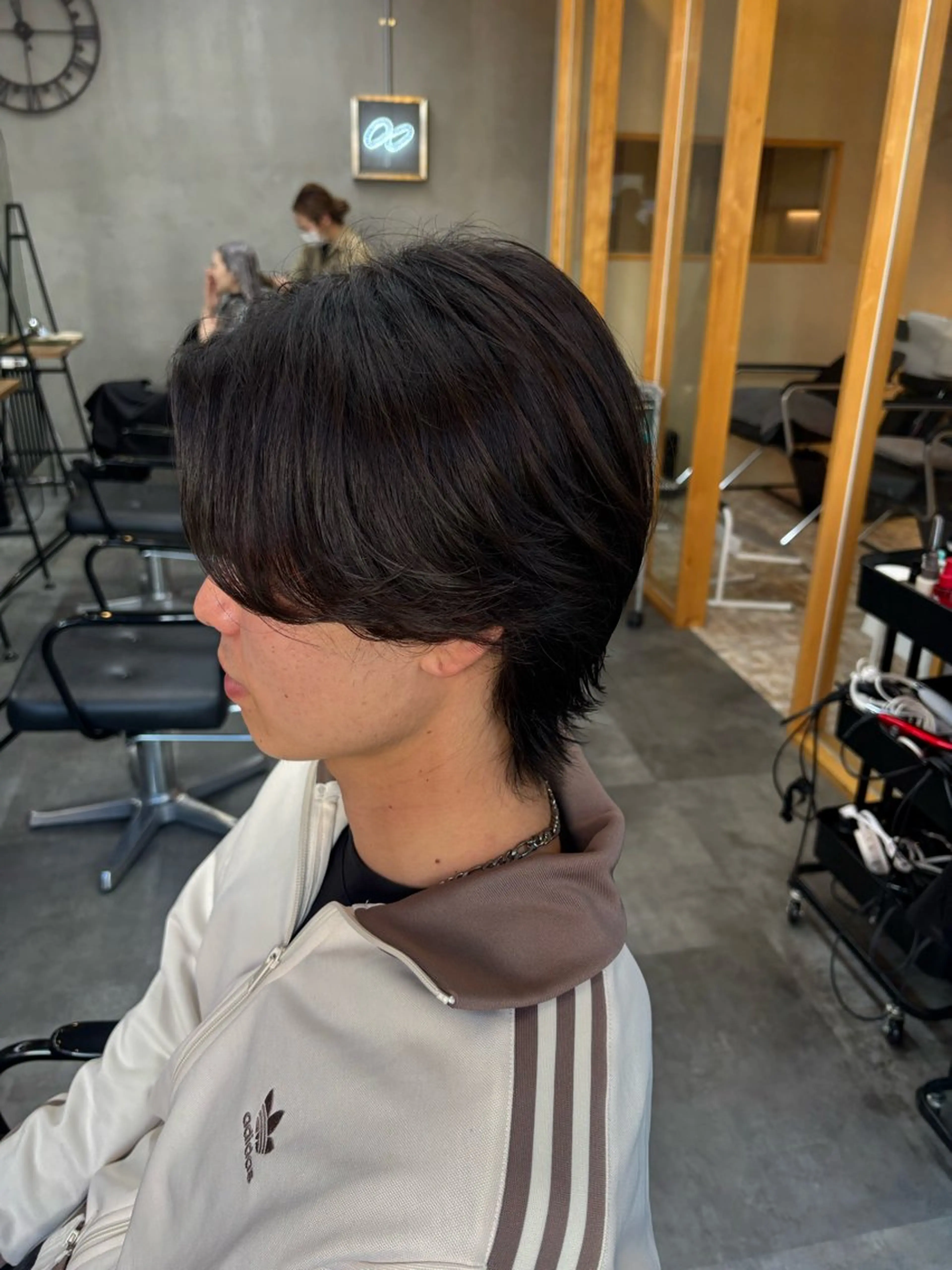 ショート メンズ カット パーマ 鹿児島 TSUBASAのヘアスタイル