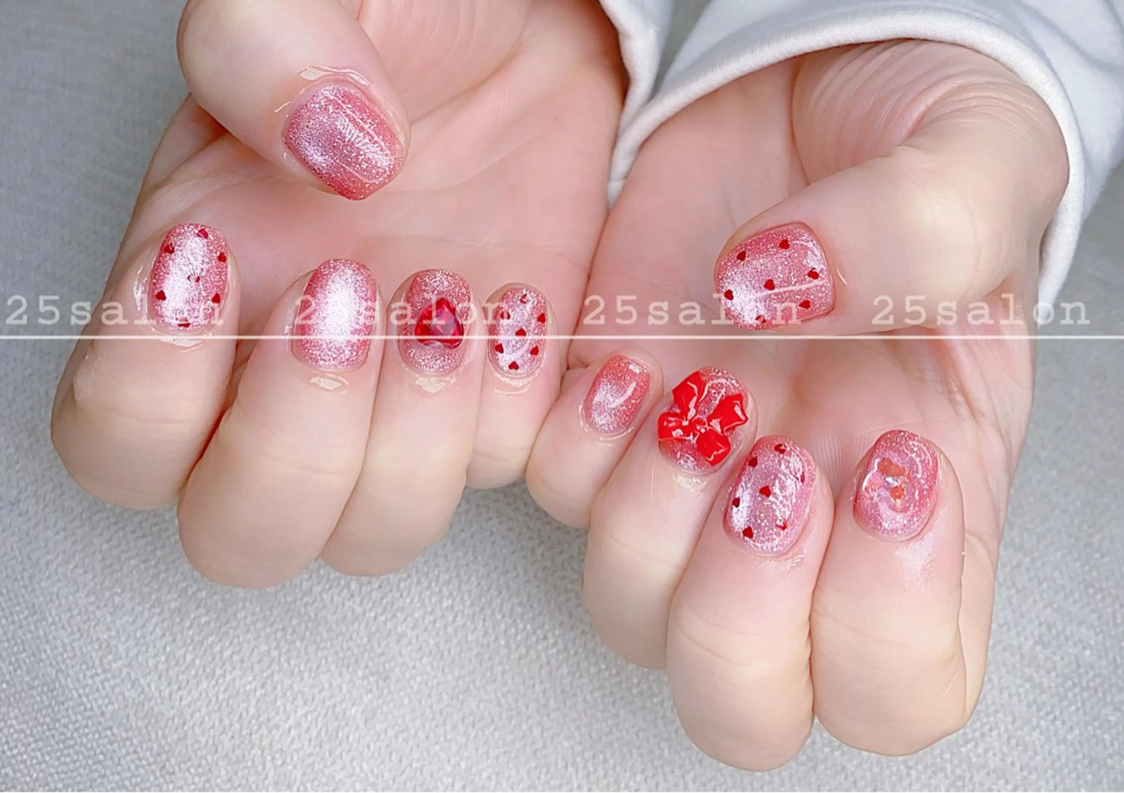 ネイル ジェルネイル 韓国ネイル ニュアンスネイル パラジェル ワンホンネイル 2 5のマツエク・マツパデザイン