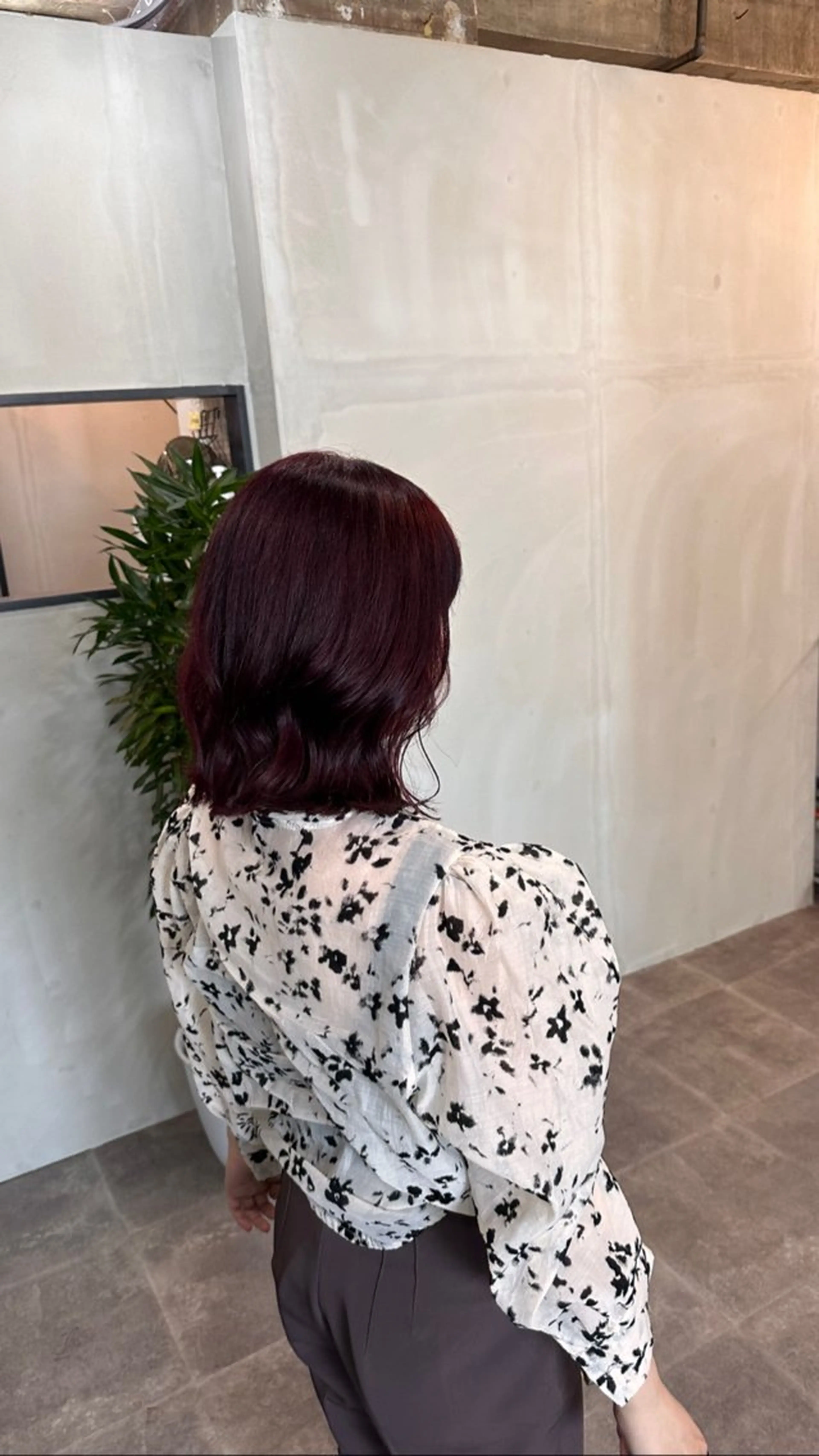 ミディアム カラー ヘアアレンジ cecil hair 難波店所属・髪質改善透明感カラー /SHOGO☀️のヘアスタイル