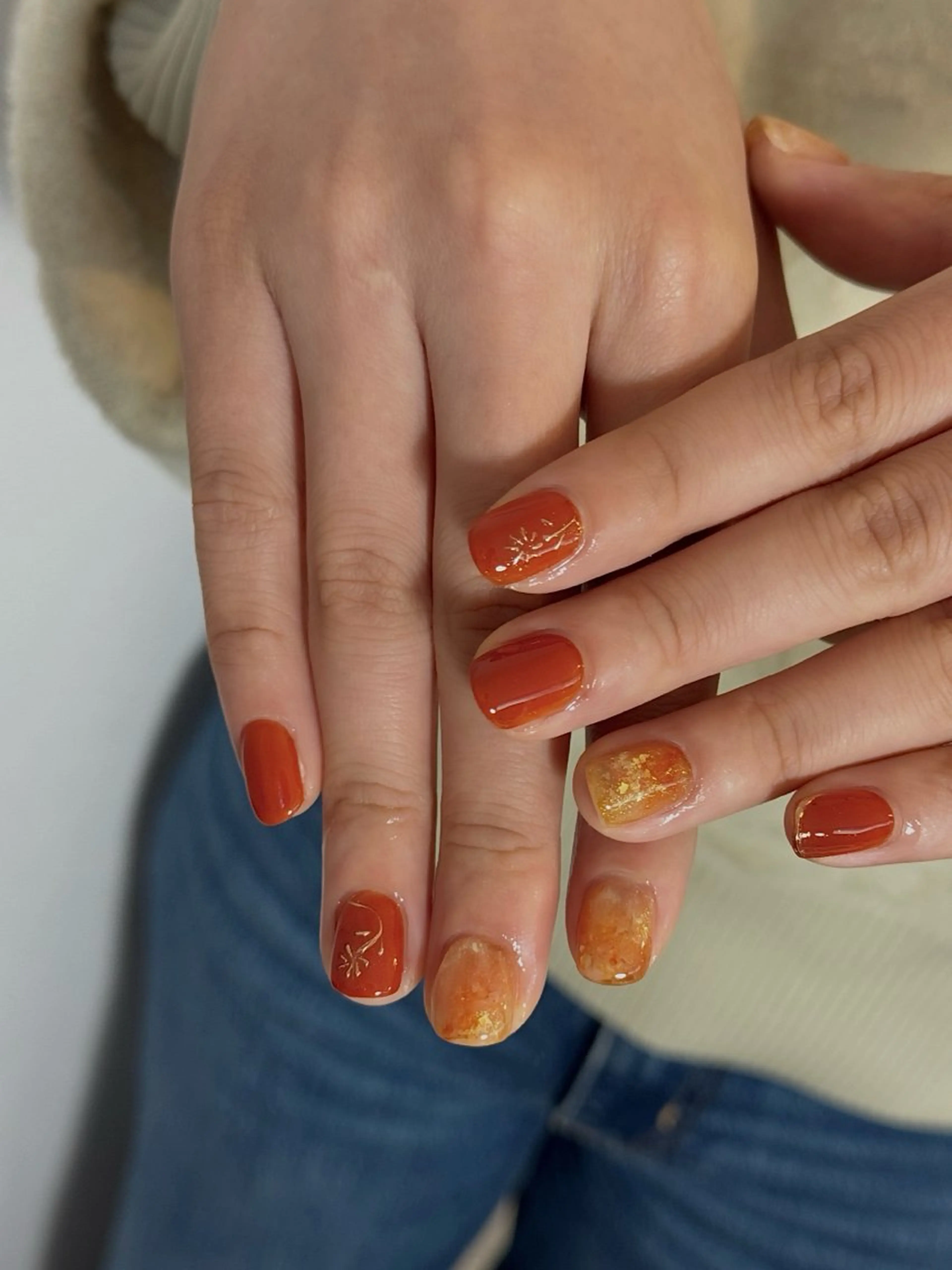 ネイル ハンドネイル nail salon émuのネイルデザイン