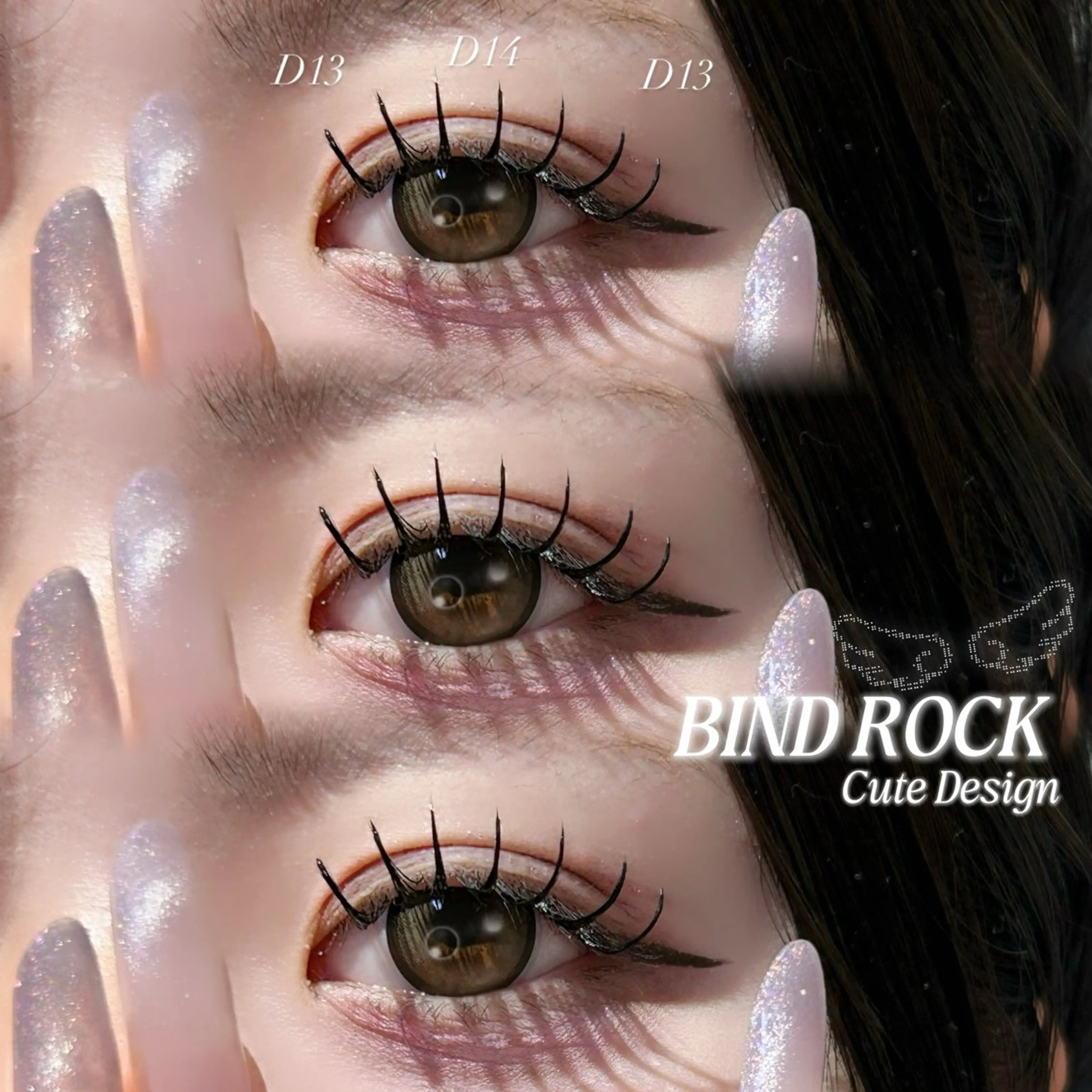 マツエク・マツパ Dカール マツエク Crebia eyelash所属・Crebia🍒 mizukiのマツエク・マツパデザイン