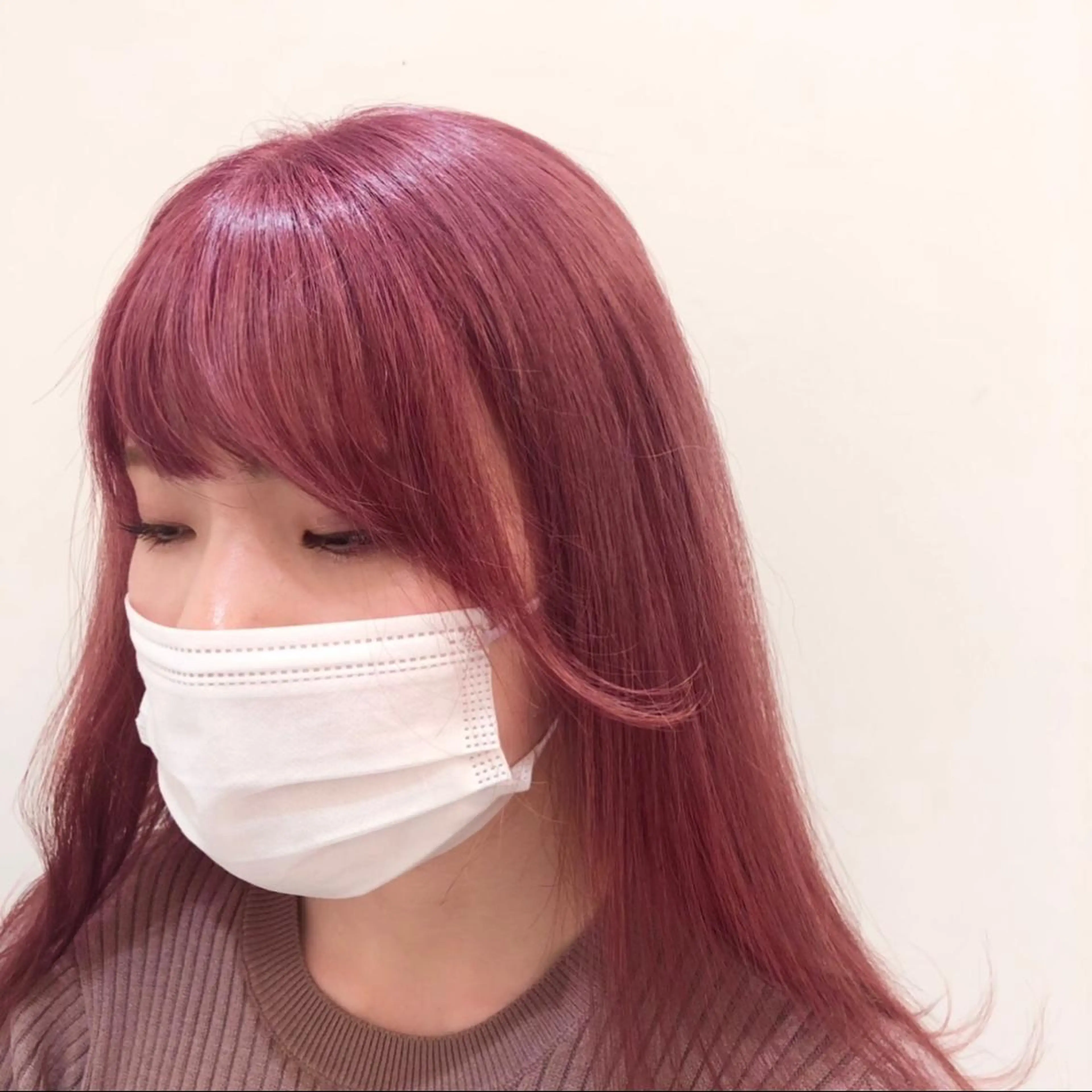 ロング カラー platinam doll南草津店のマツエク・マツパデザイン