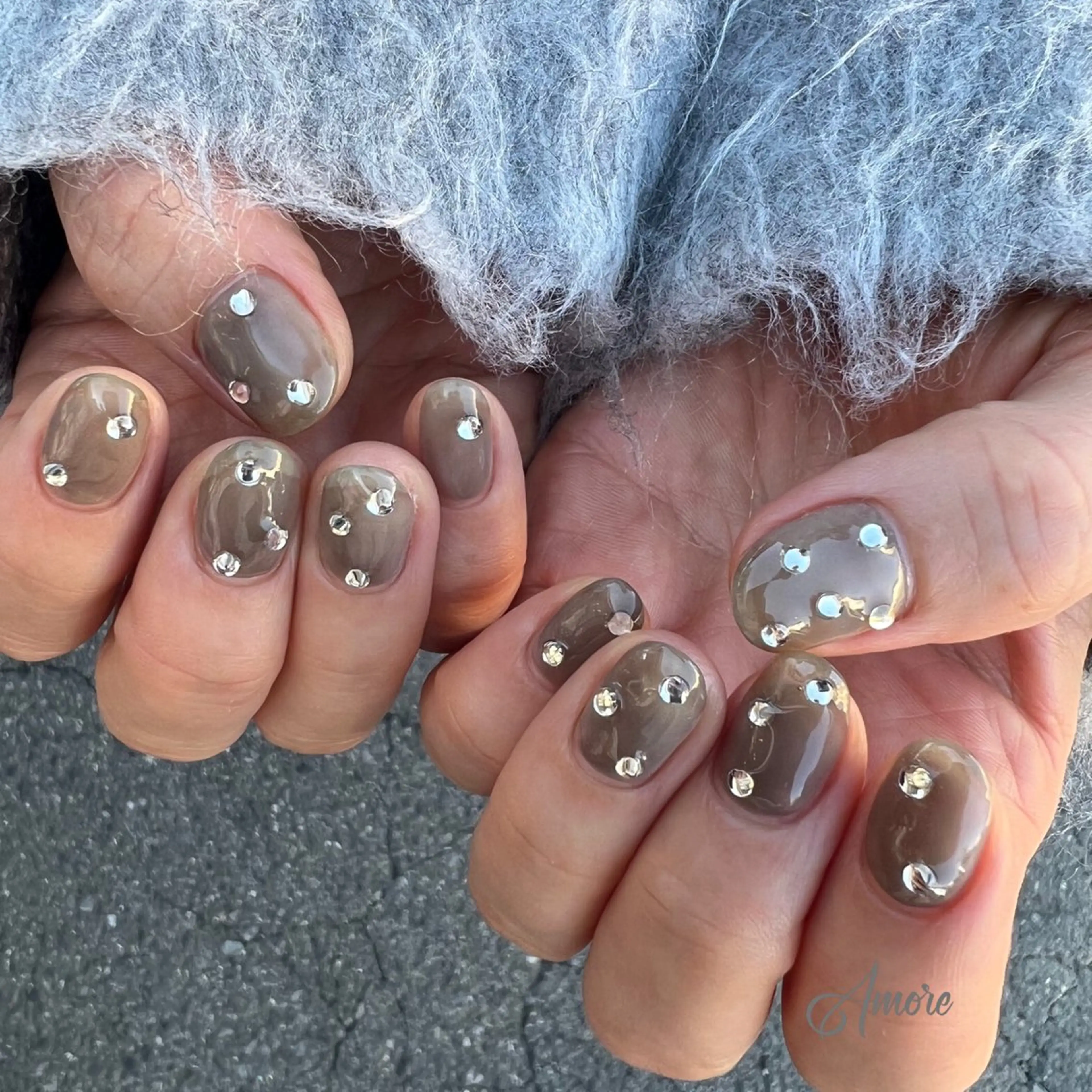 ネイル ジェルネイル 韓国ネイル パラジェル You kyehwaのネイルデザイン