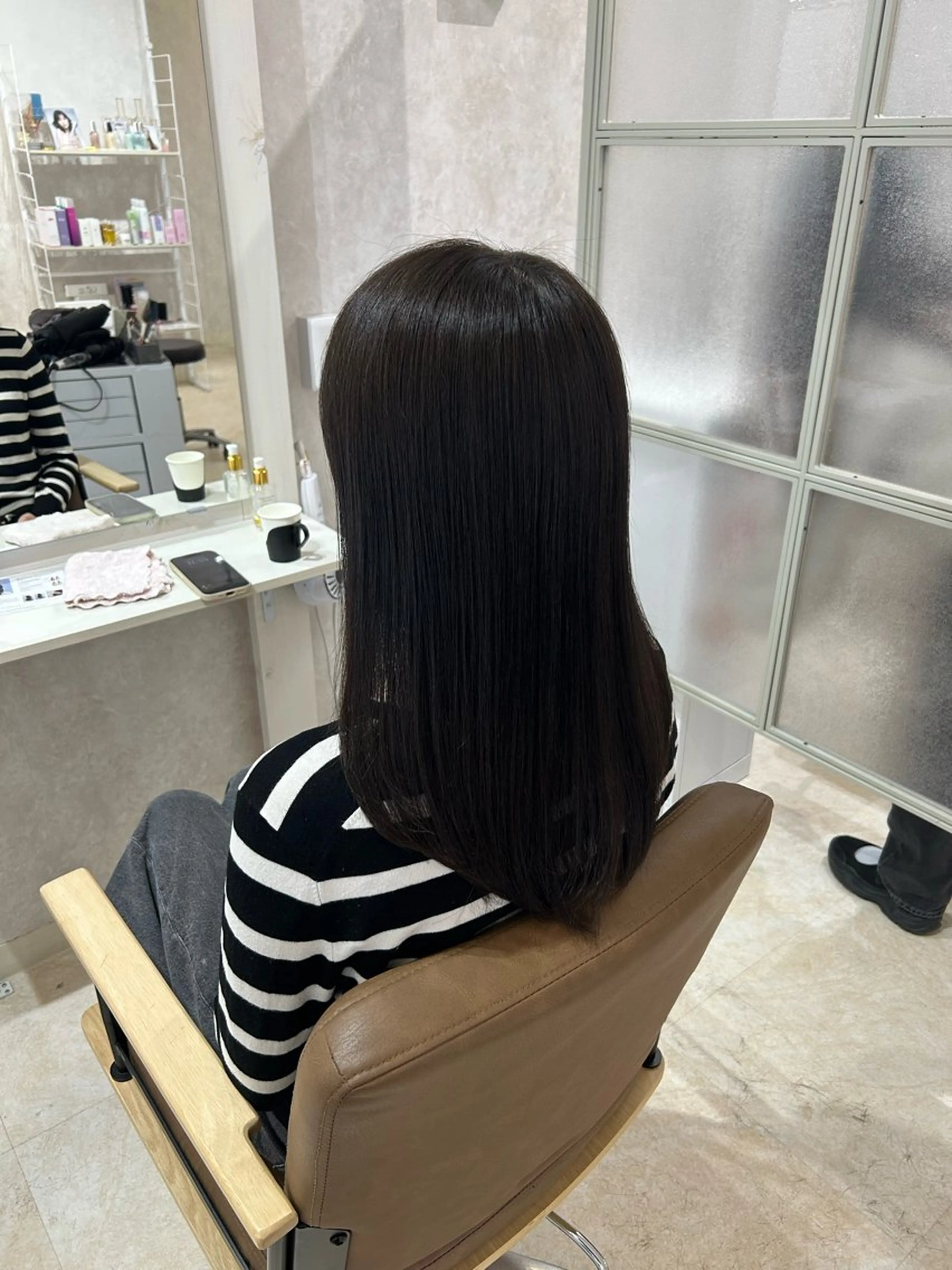 ミディアム カラー 💙まこと💙艶 カラー(Rico)のヘアスタイル