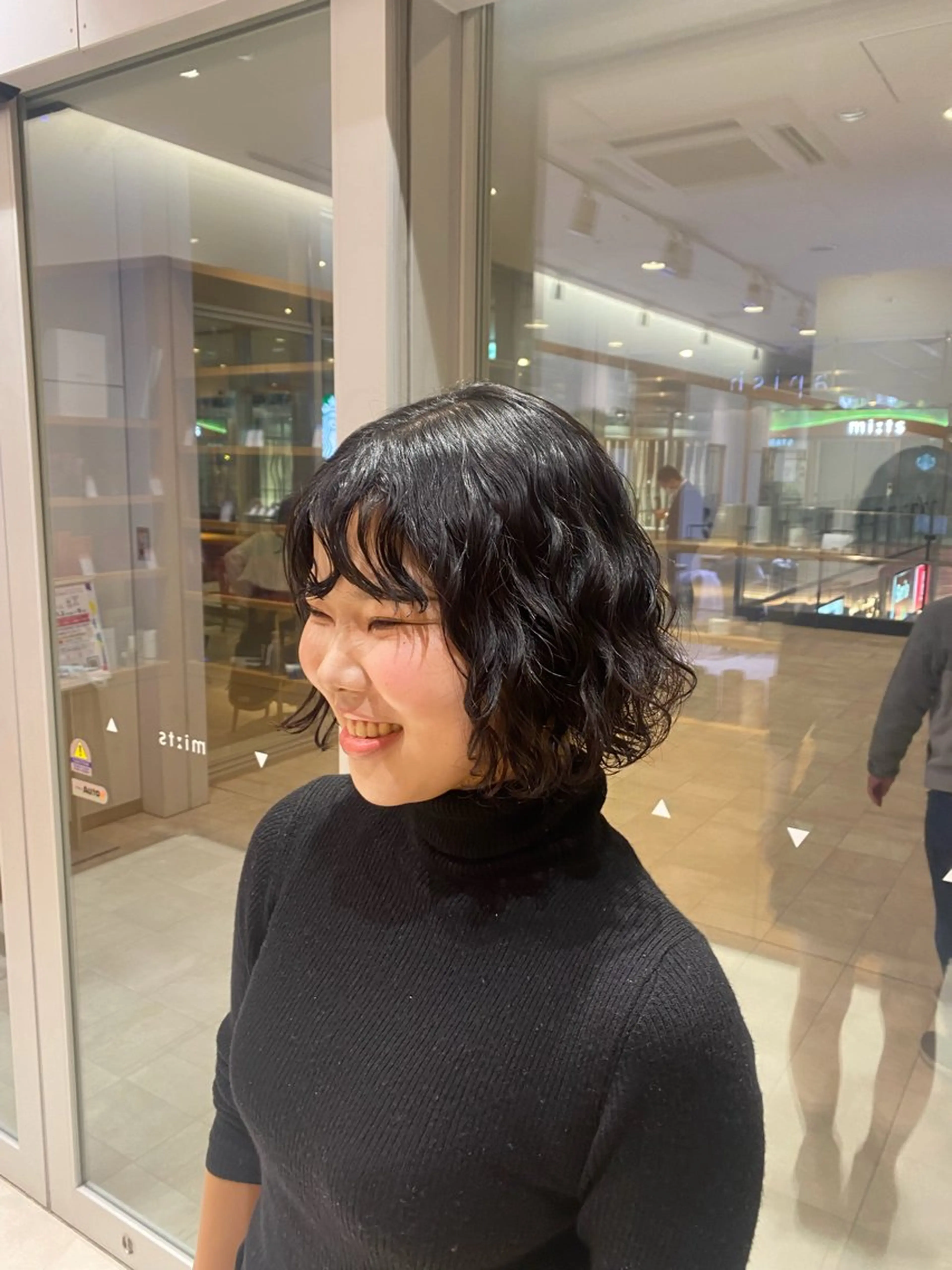 ショート パーマ 🍫apish国分寺 すずきかのん🍫のヘアスタイル