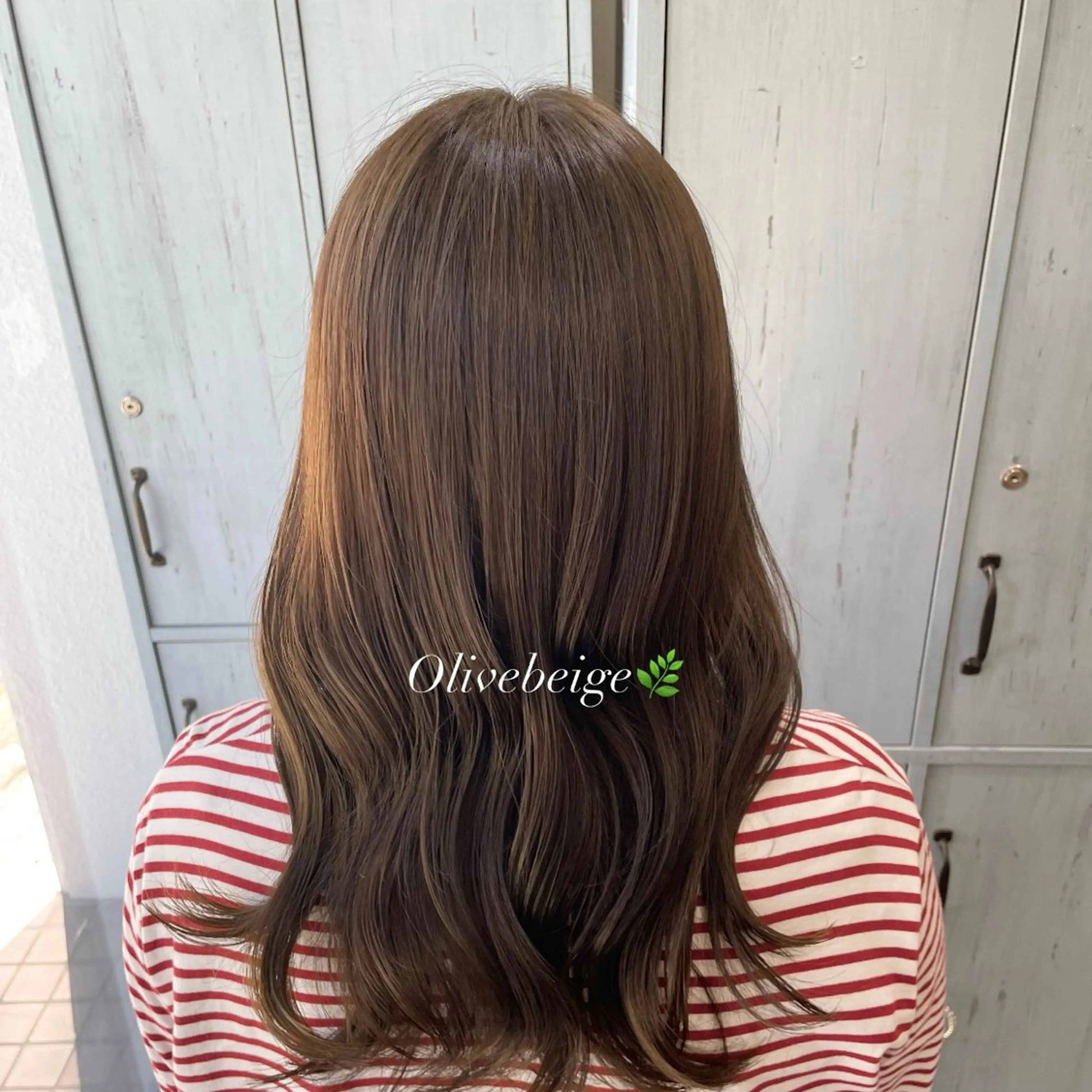 ロング カット ヘアカラー トリートメント ピンク・ラベンダー/ レイヤー/NANAのヘアスタイル