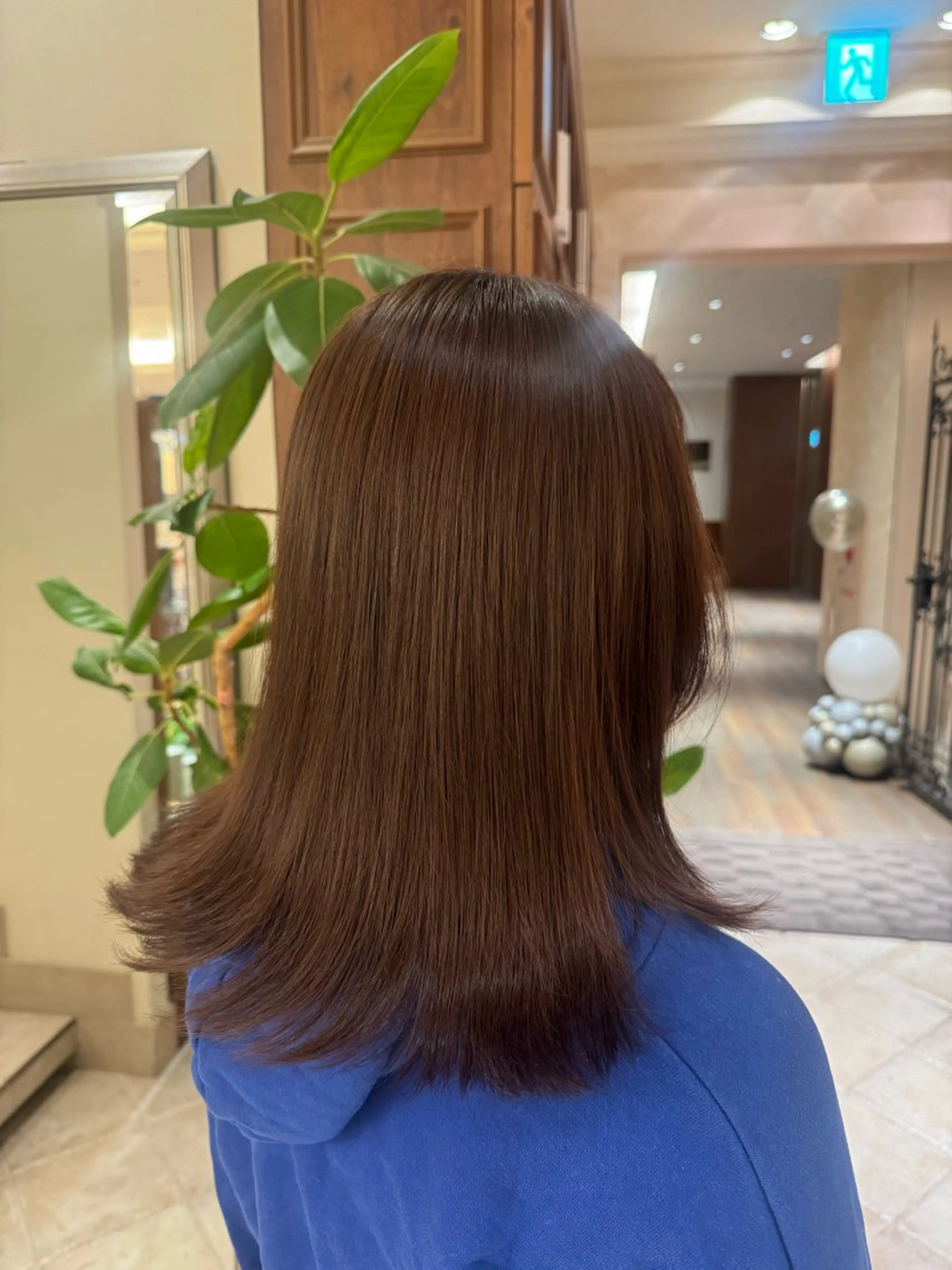 カラー ブラウンカラー ナチュラルブラウン ヘアカラー BEAUTRIUM 265所属・北島 菜々美のヘアスタイル