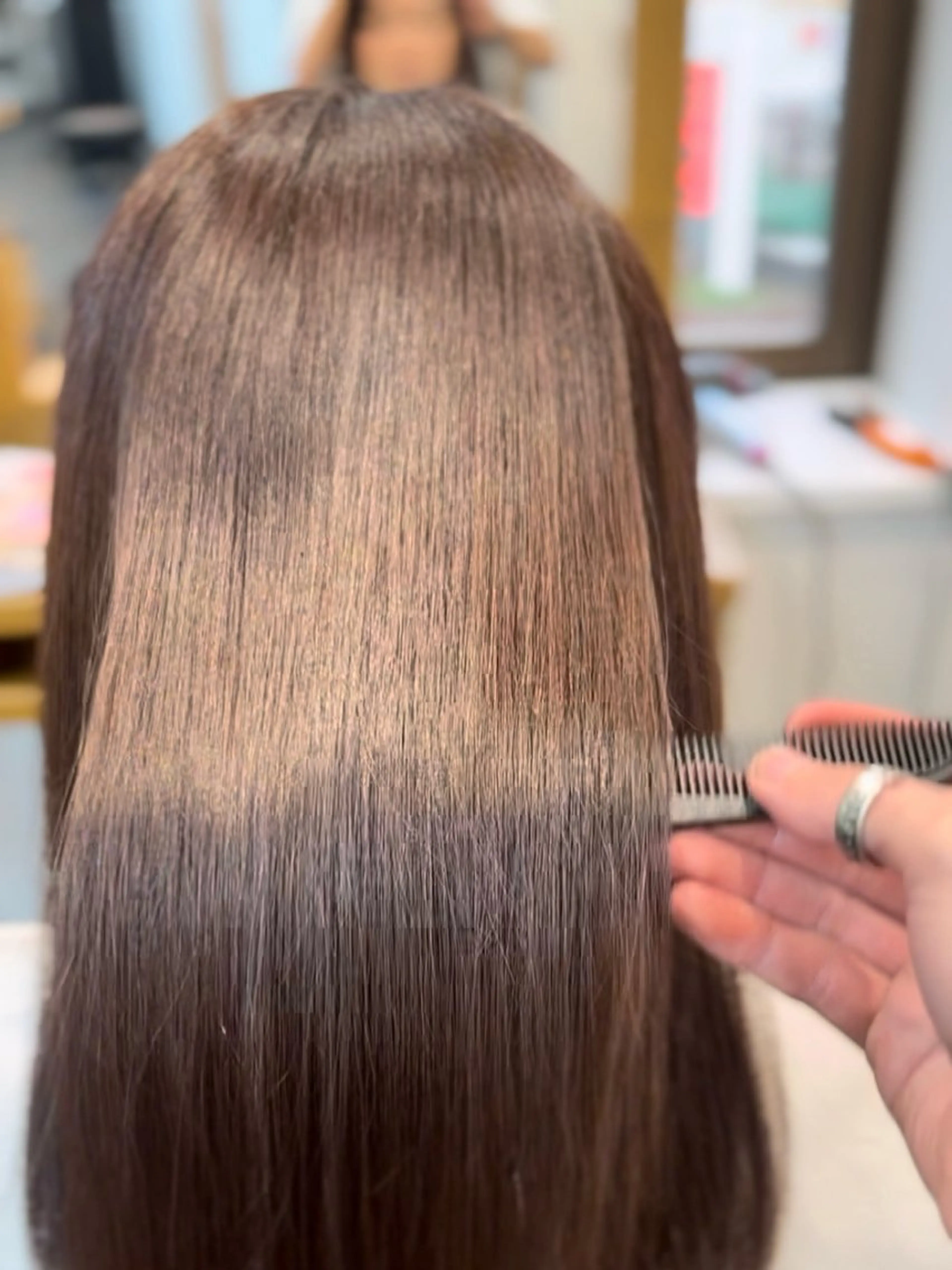 セミロング 縮毛矯正 トリートメント Irvine by PCH所属・Irvine けんたのヘアスタイル