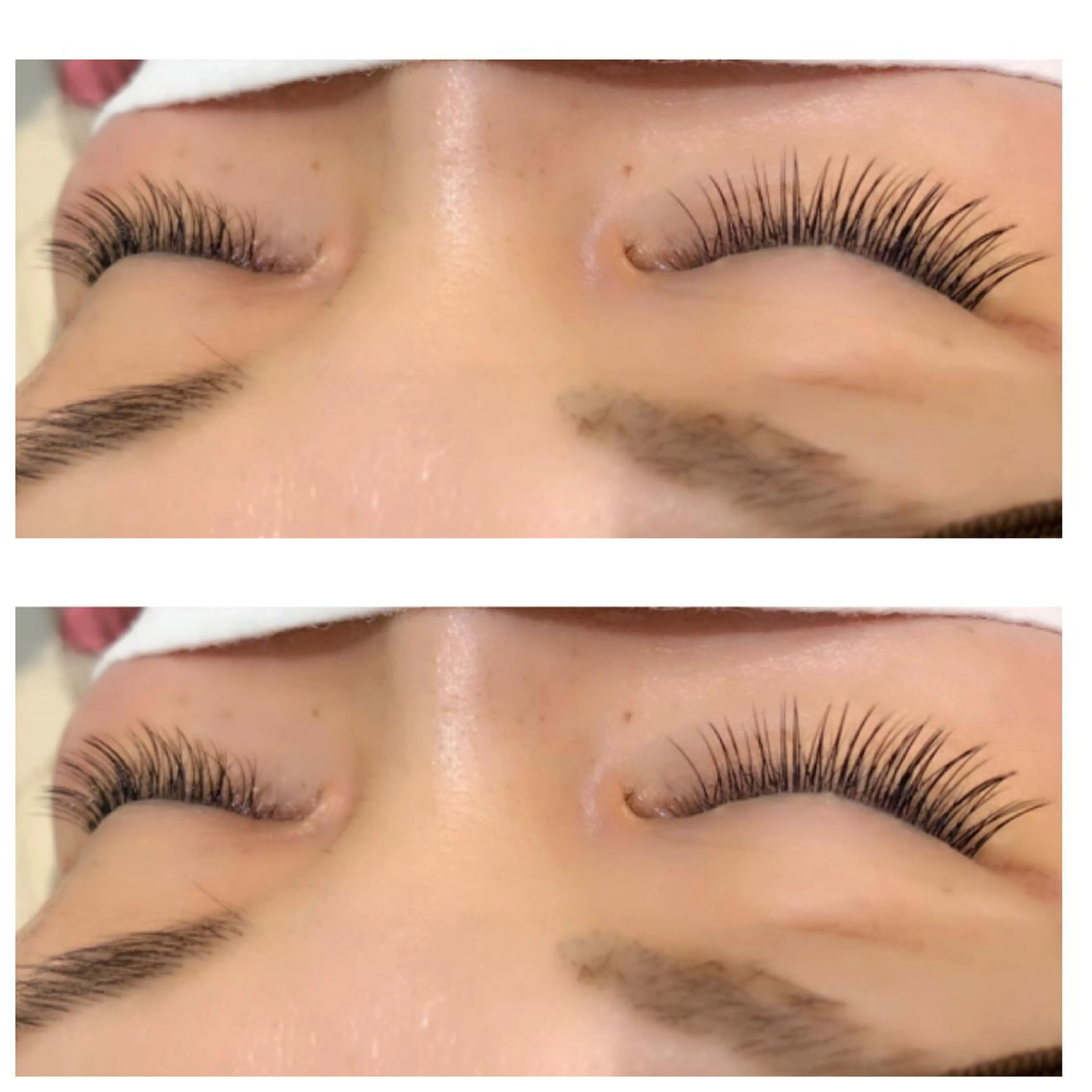 マツエク・マツパ 目尻長め マツエク chacha Bla ncAmie店　大井のマツエク・マツパデザイン