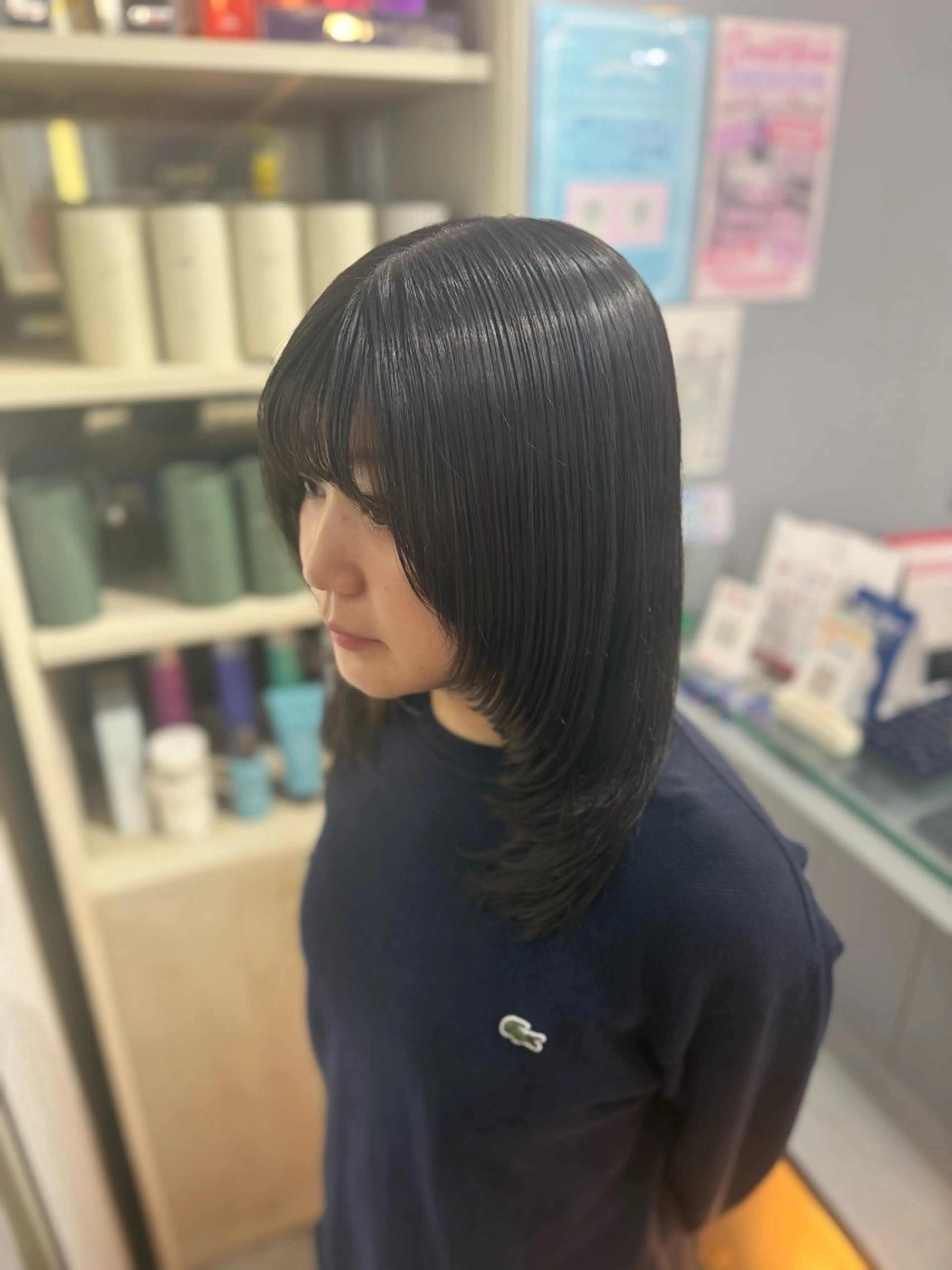 ミディアム レイヤーカット 透明感/艶髪/ 🌷mihiro🌷のヘアスタイル