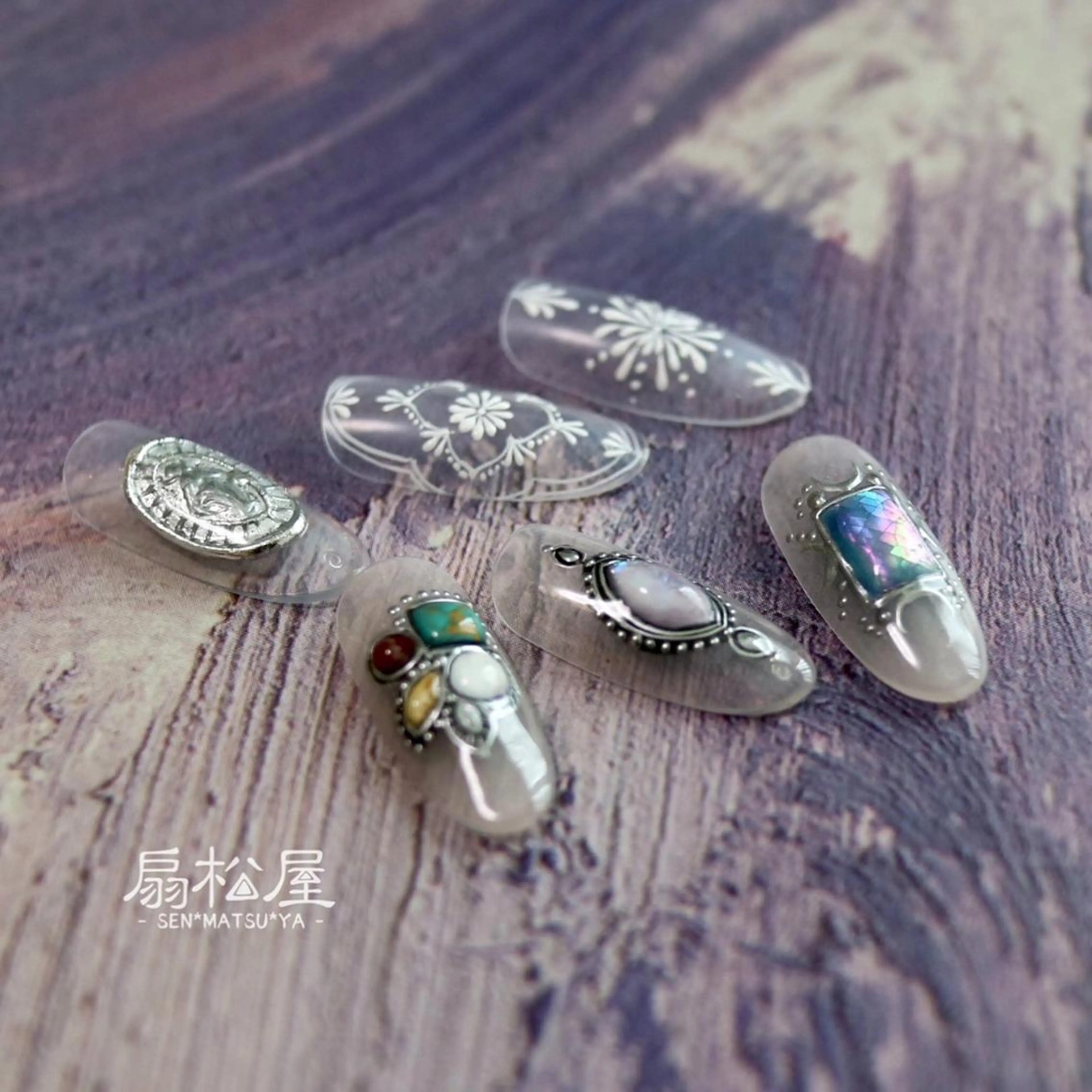 ネイル 扇松屋 marie.nのネイルデザイン