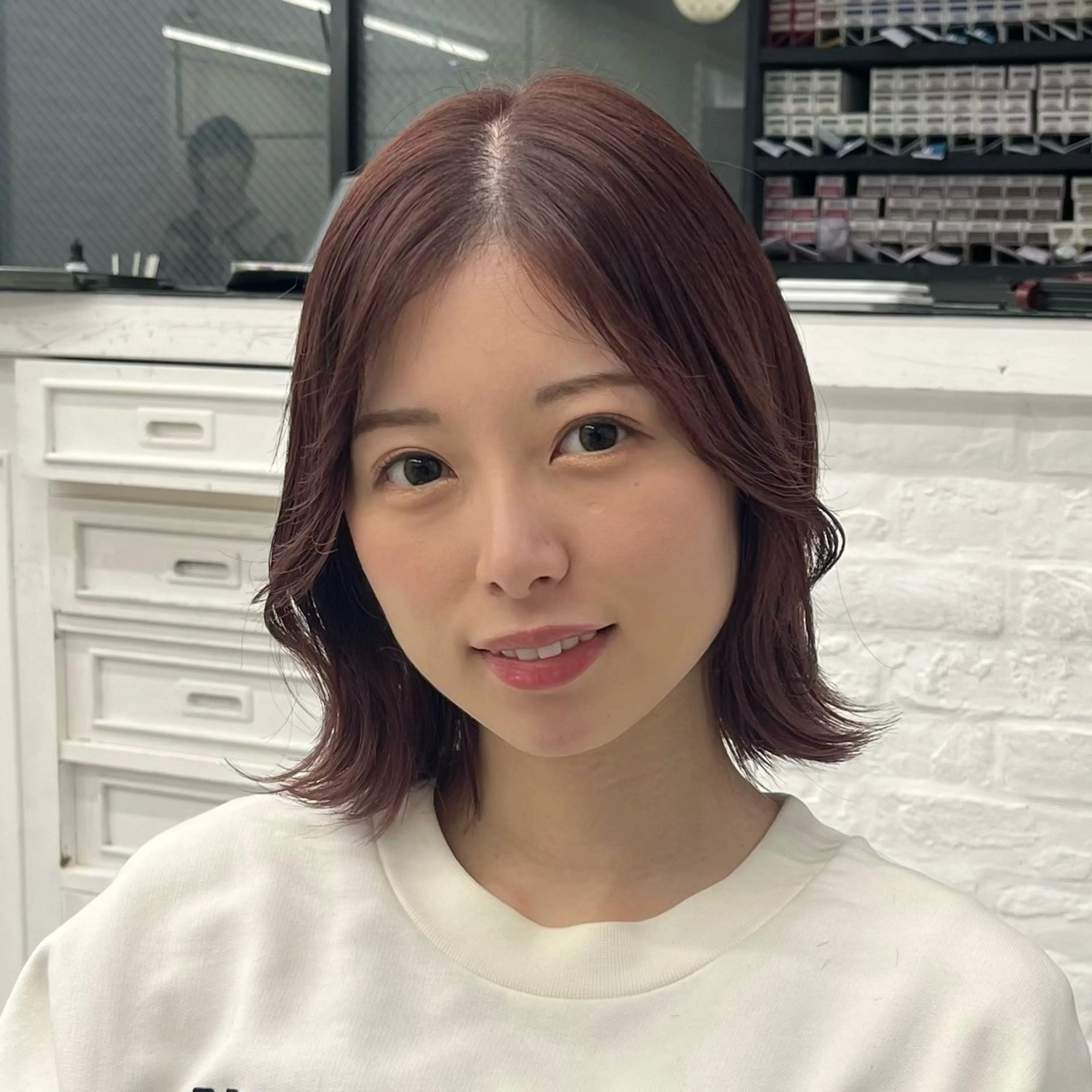 ミディアム カラー パーマ ヘアアレンジ メンズ ボブレイヤー メンズ韓国風 ボブ 韓国風ヘア レイヤーカット 韓国ヘア×2way 🇰🇷和知拓郎のヘアスタイル
