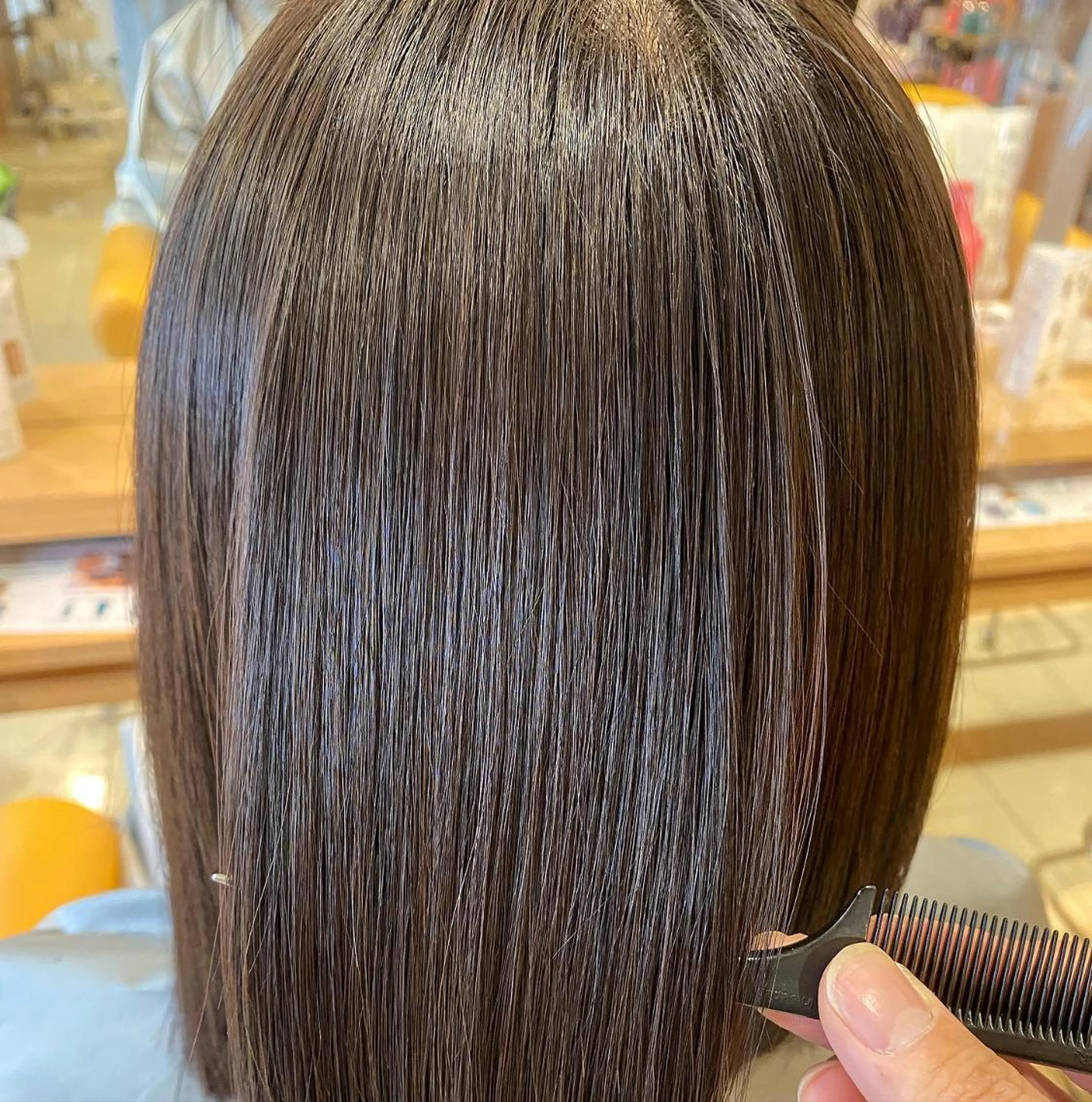 カラー ブリーチ 髪質改善 酸性ストレート 長谷川 智也/ディレクターのヘアスタイル