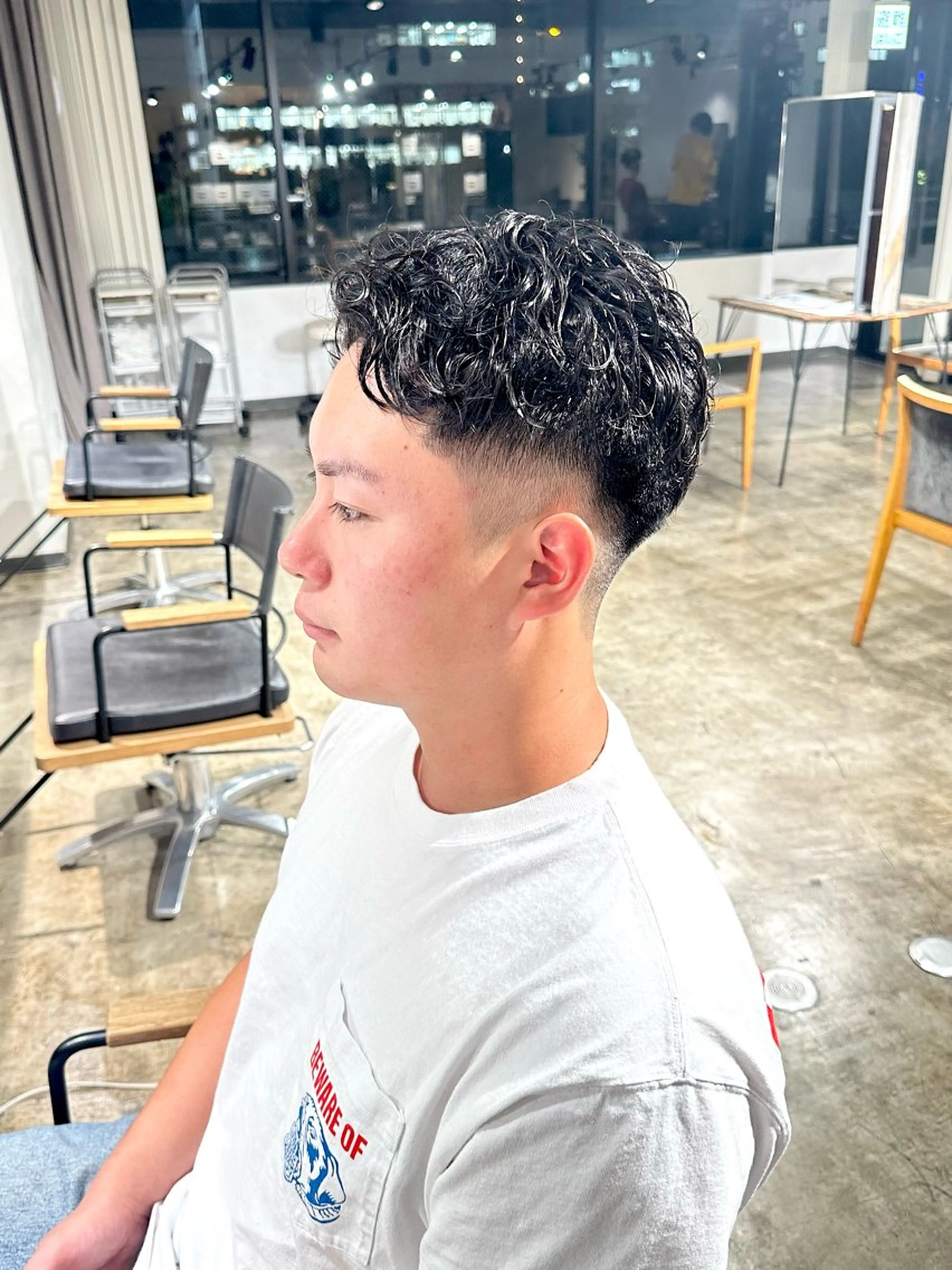 メンズ フェードカット メンズパーマ スキンフェード 骨格補正施術/メンズ 専門美容師/YUYAのヘアスタイル