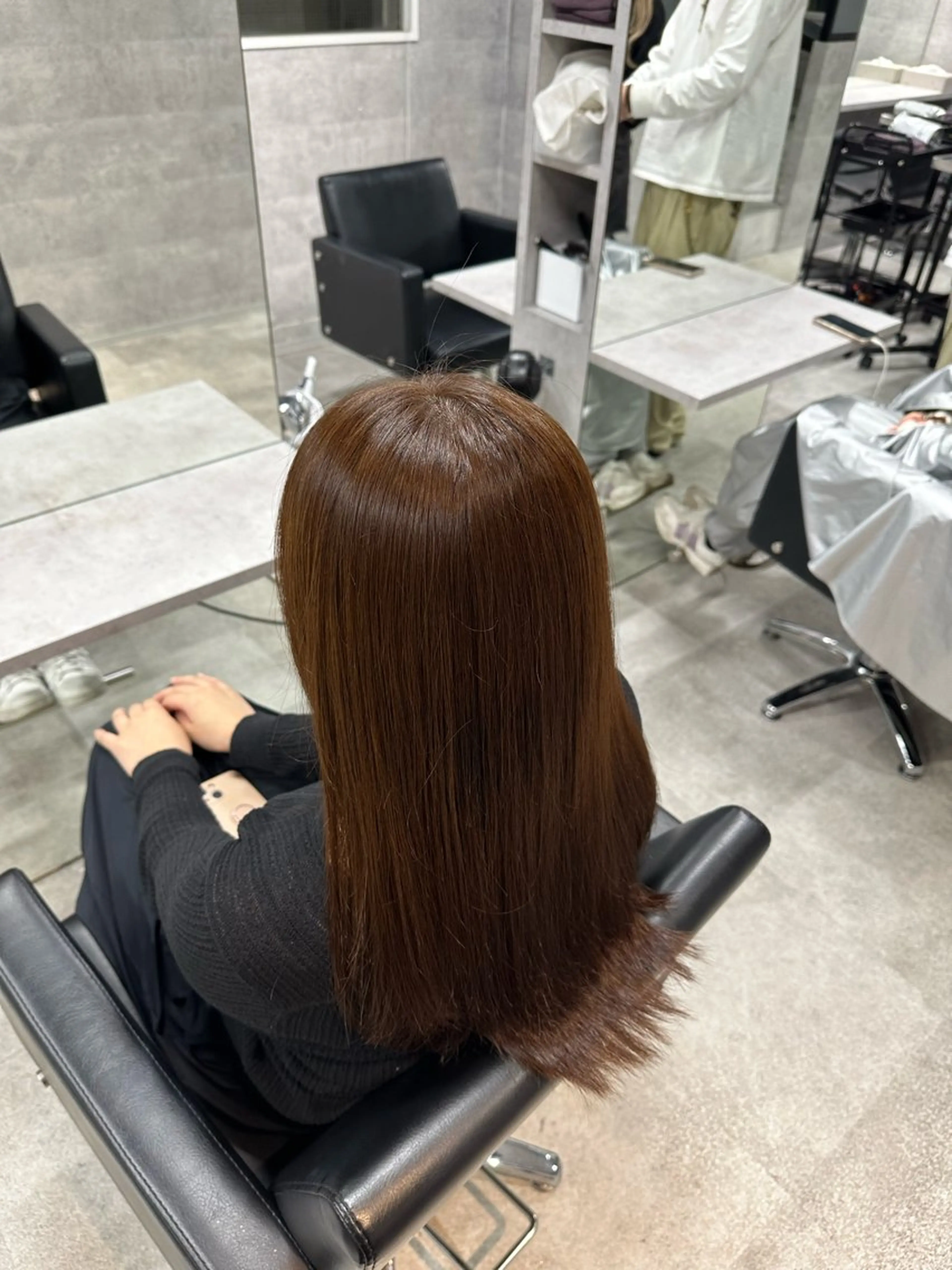 ロング 藤田 純平のヘアスタイル