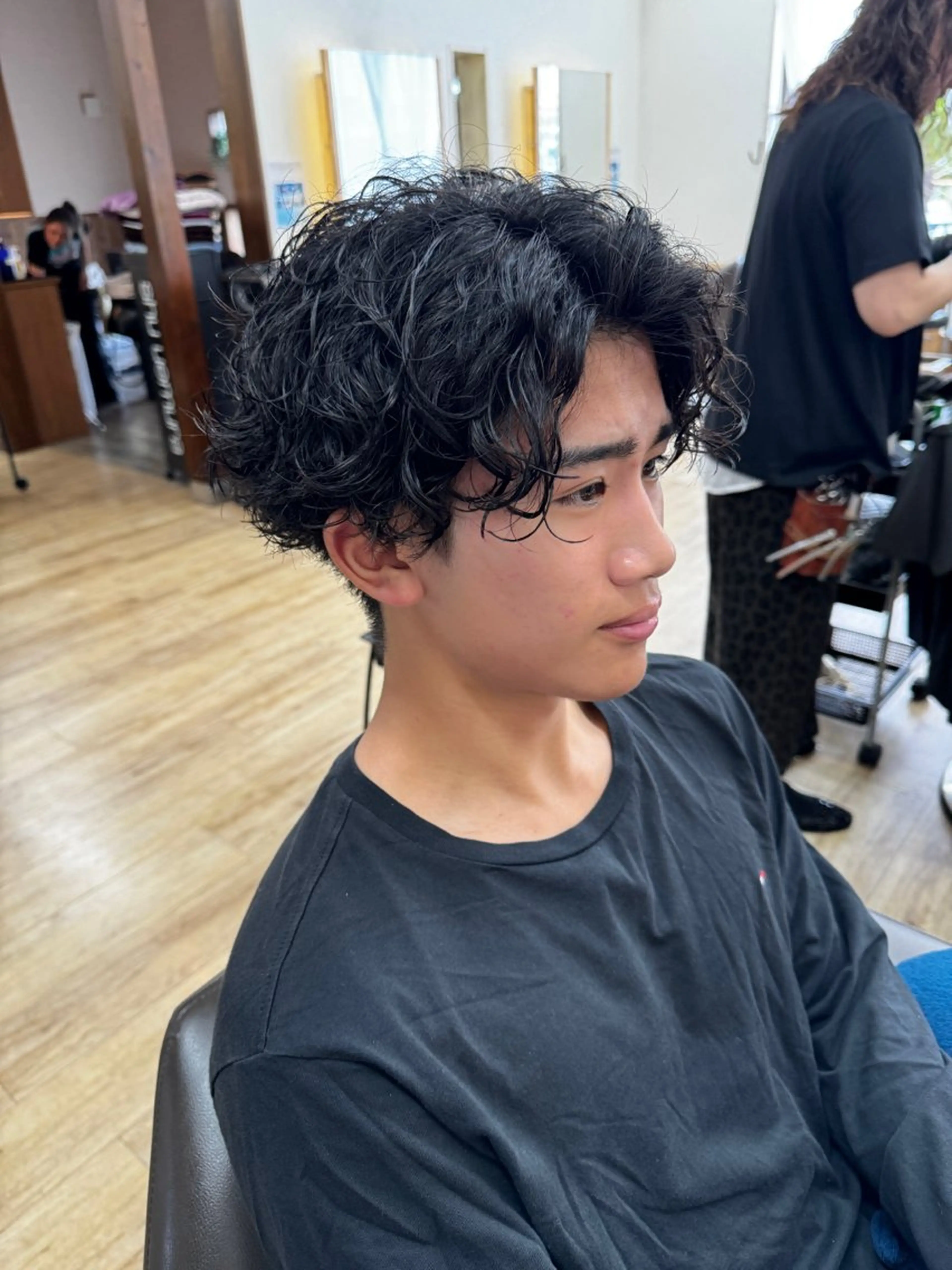 メンズ カット トリートメント 朝倉 海斗のヘアスタイル