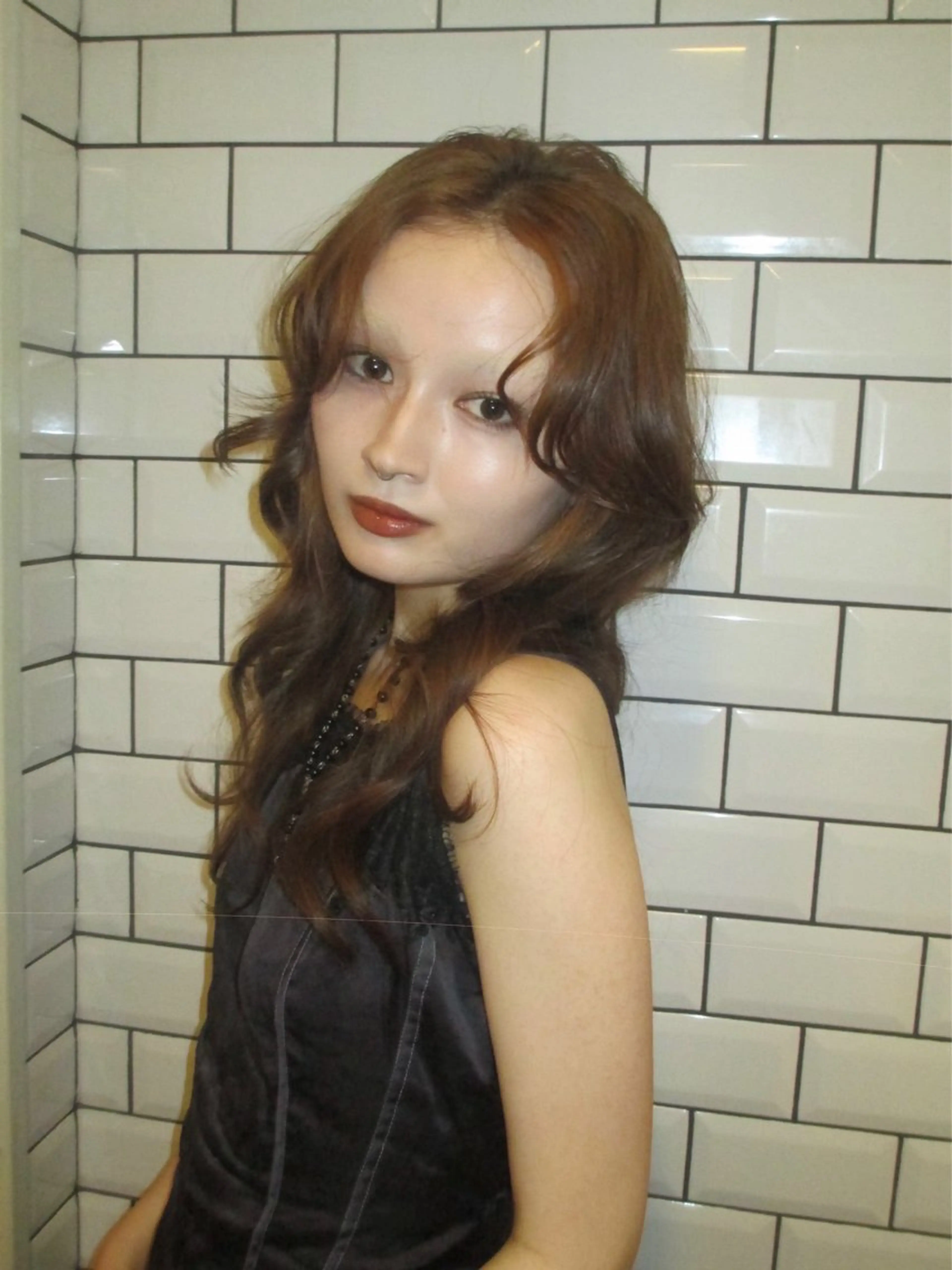 ロング カラー ヘアアレンジ minto/ 似合わせ/ハイトーンのヘアスタイル