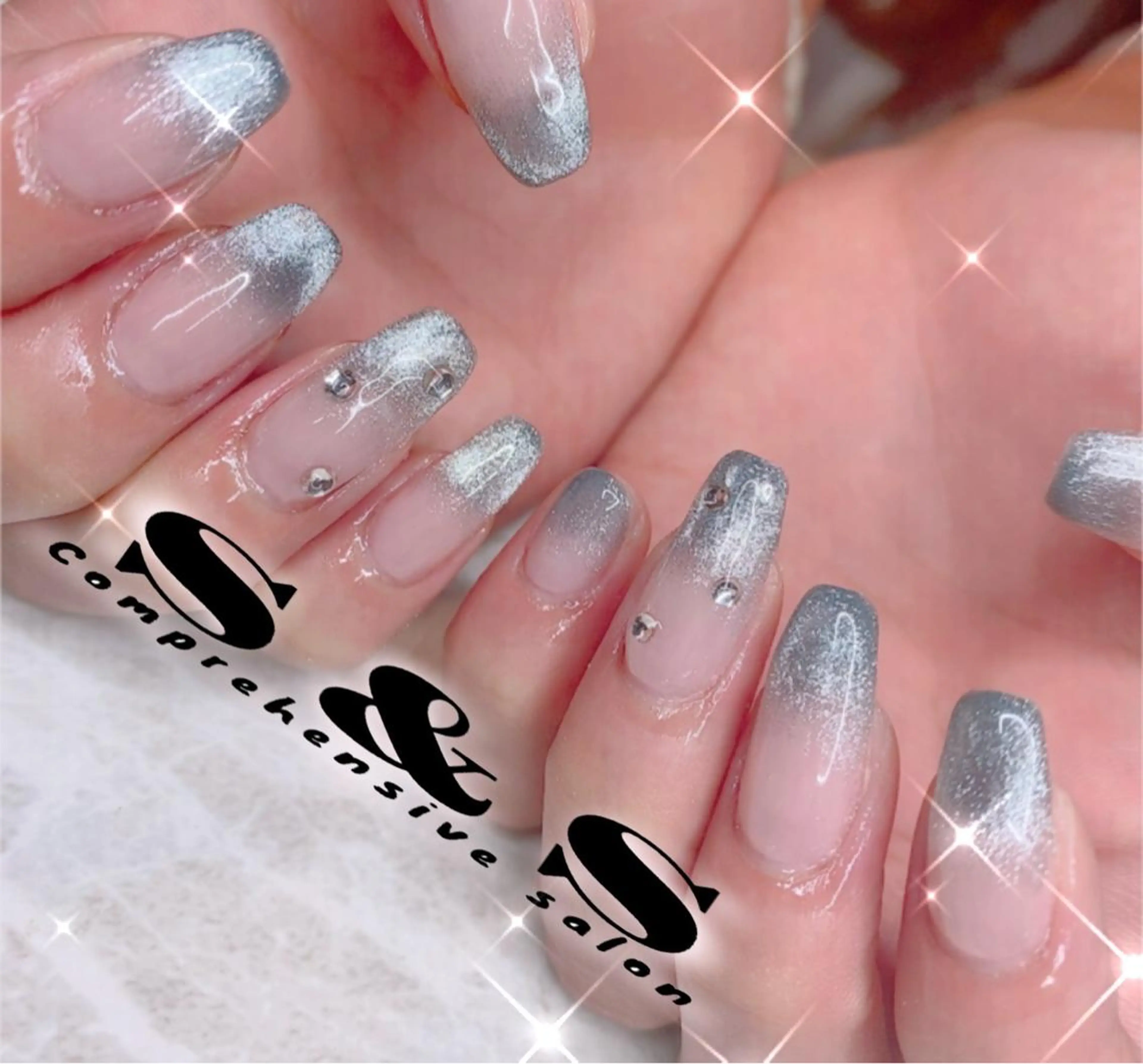 ネイル 長さ出し メンズネイル 持ち込み スカルプネイル S&S 村田小百合のネイルデザイン