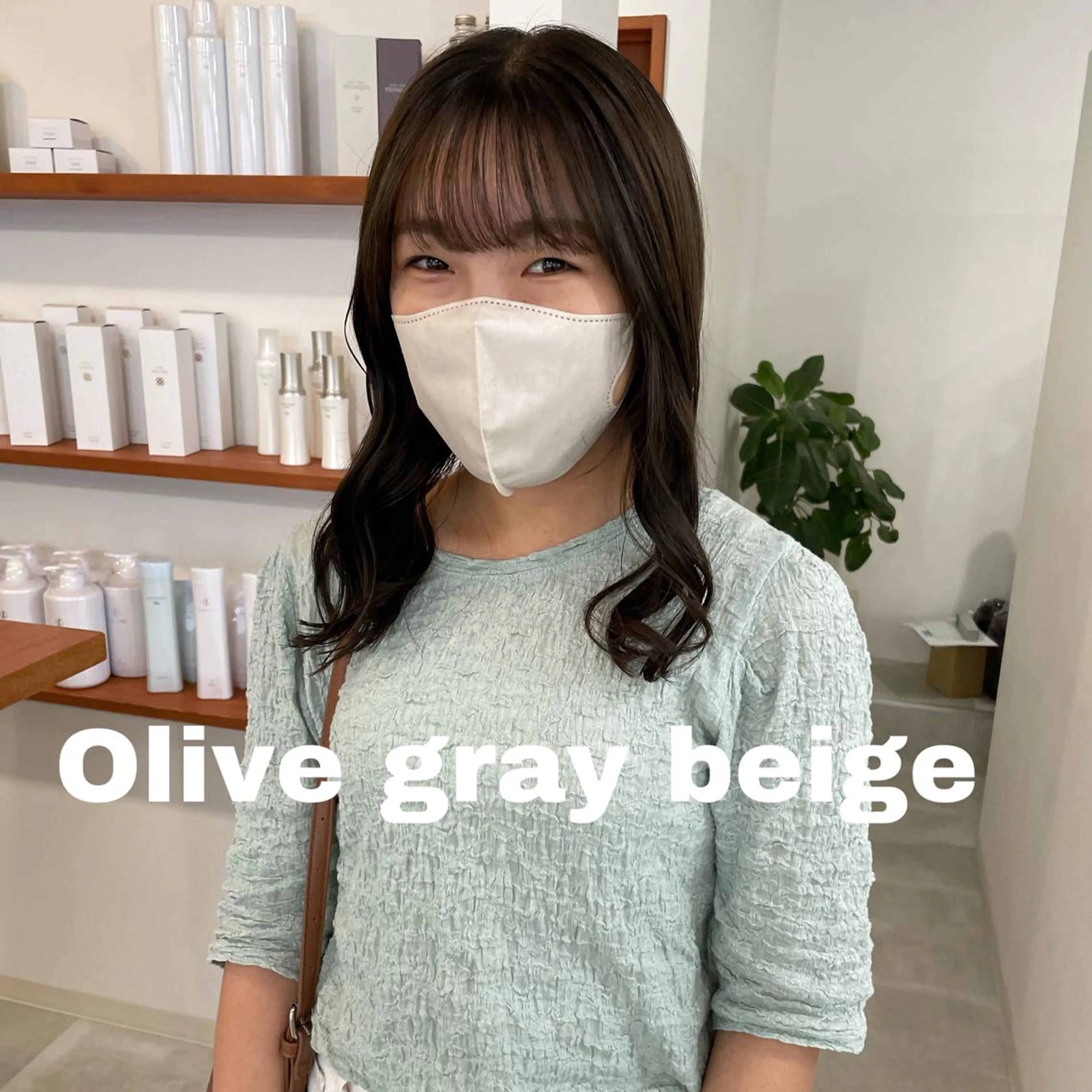 セミロング 🤍似合わせパーマ 奥田沙耶🫧のヘアスタイル