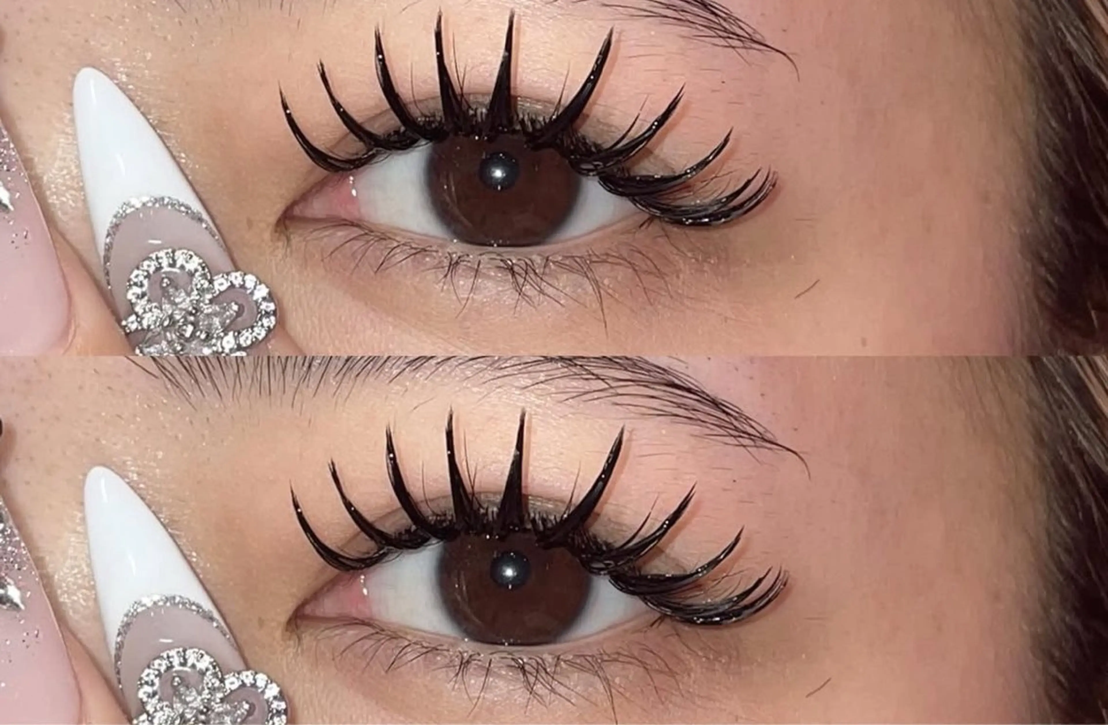 マツエク・マツパ バインドロック 束感まつ毛 BAMBI所属・BAMBI 🩷KAWAIのマツエク・マツパデザイン