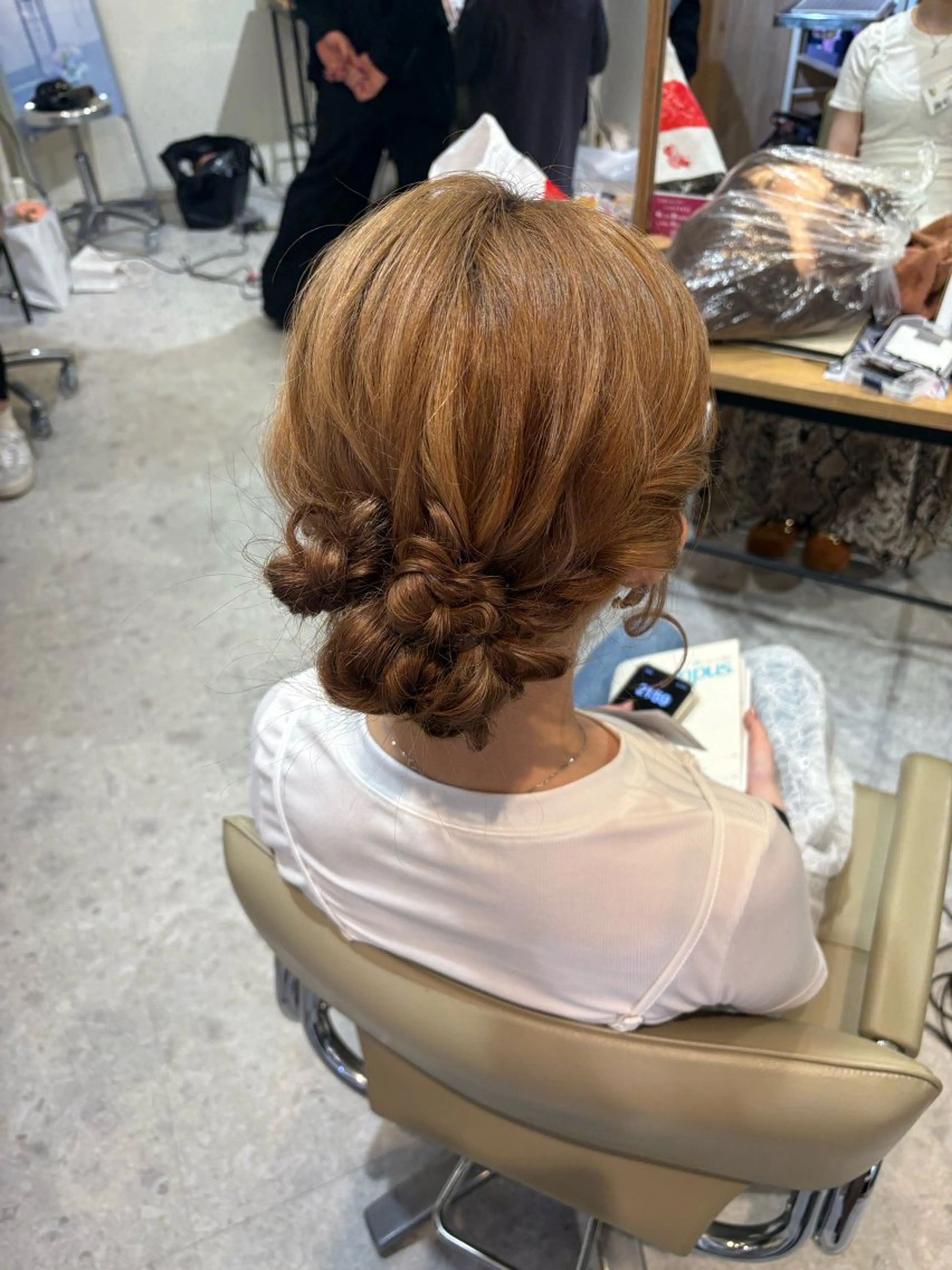 ヘアアレンジ WILL西宮店所属・WILL西宮野崎琴水 /透明感カラーのヘアスタイル