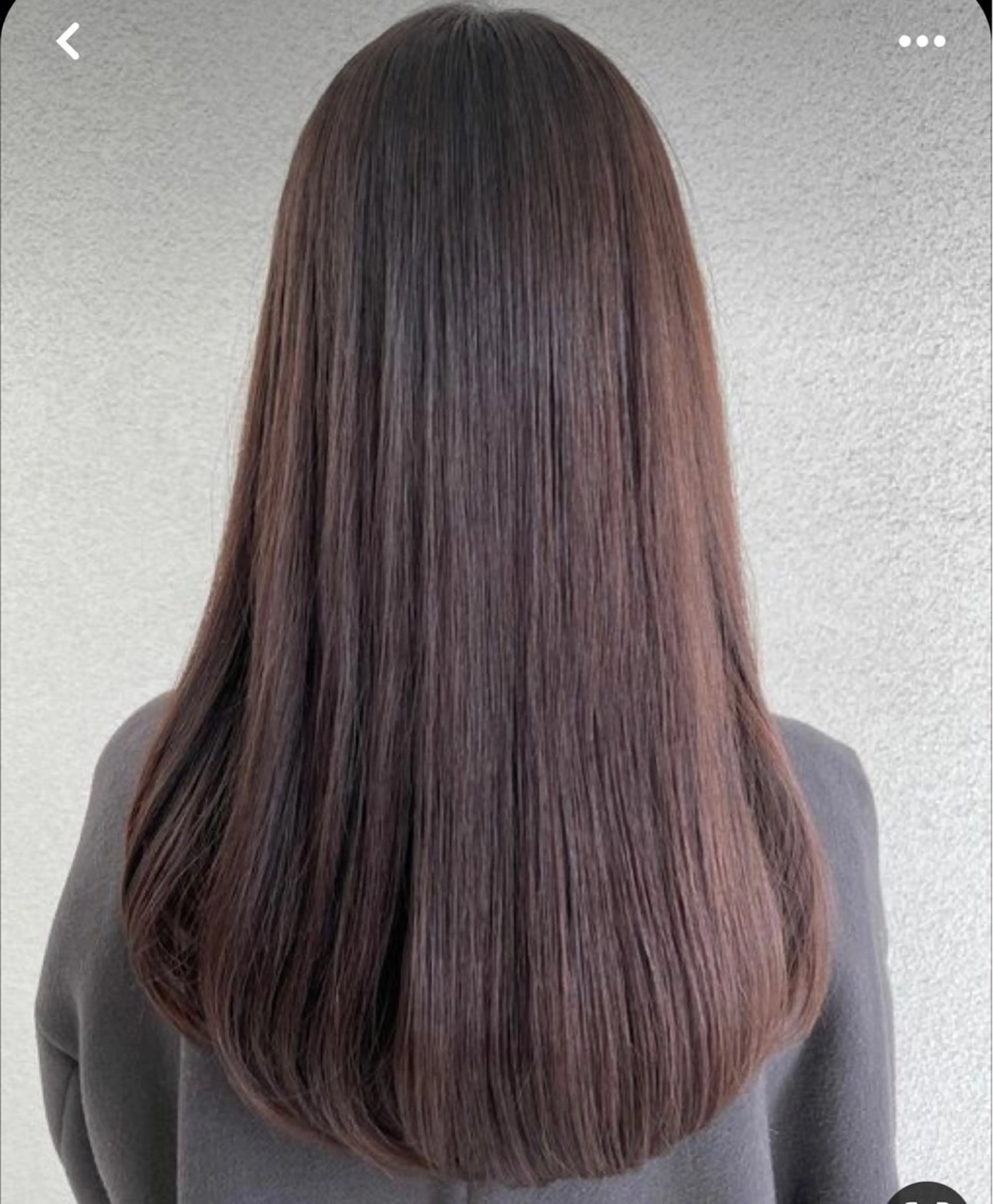 ロング youres hair恵比寿本店所属・縮毛矯正×レイヤー カット/飯田 輝のヘアスタイル