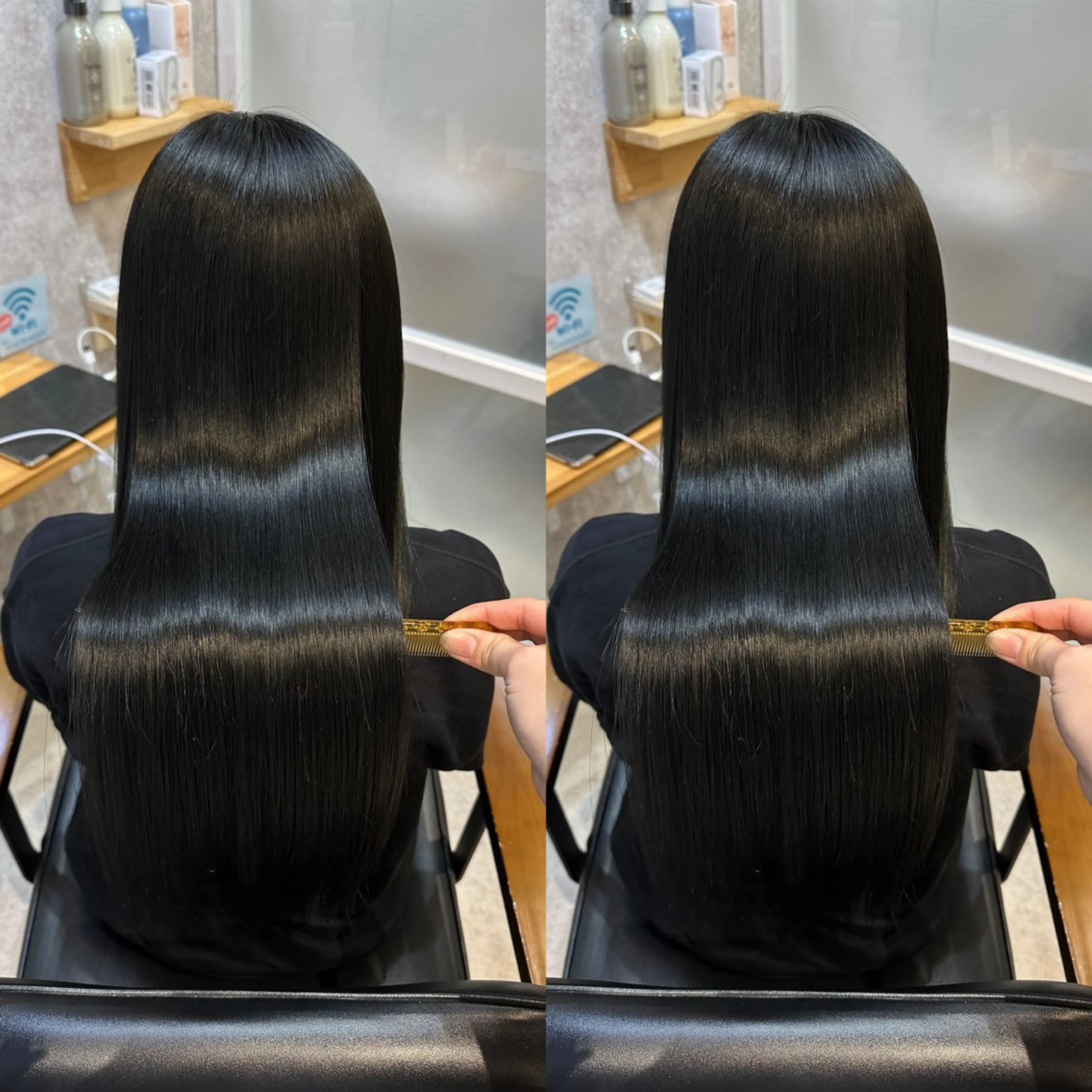 ロング カラー ヘアカラー 全席個室美容室 DEFI上野 髪質改善&トリートメント所属・ほの かのヘアスタイル