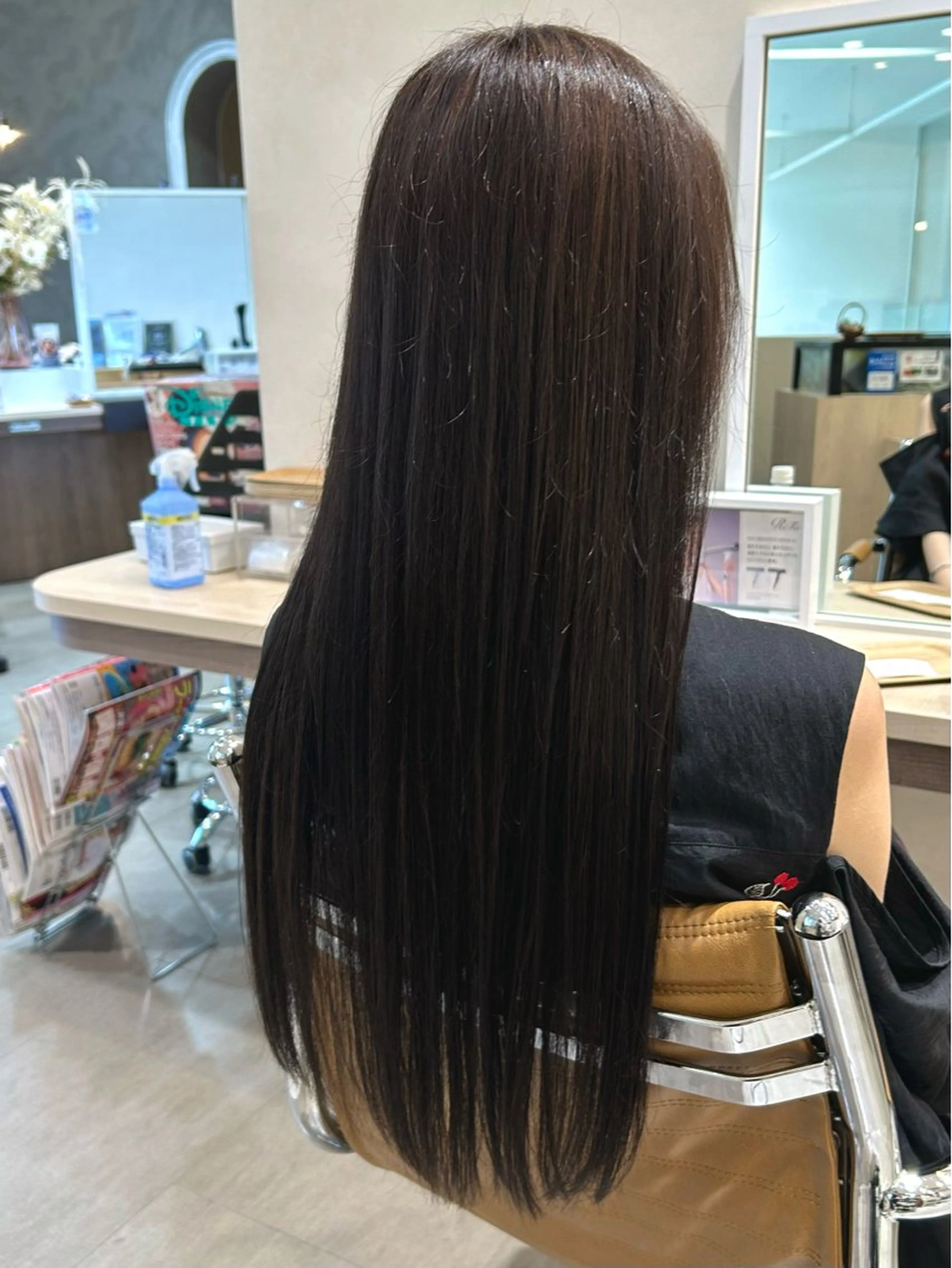 ロング カラー 森川 颯香のヘアスタイル