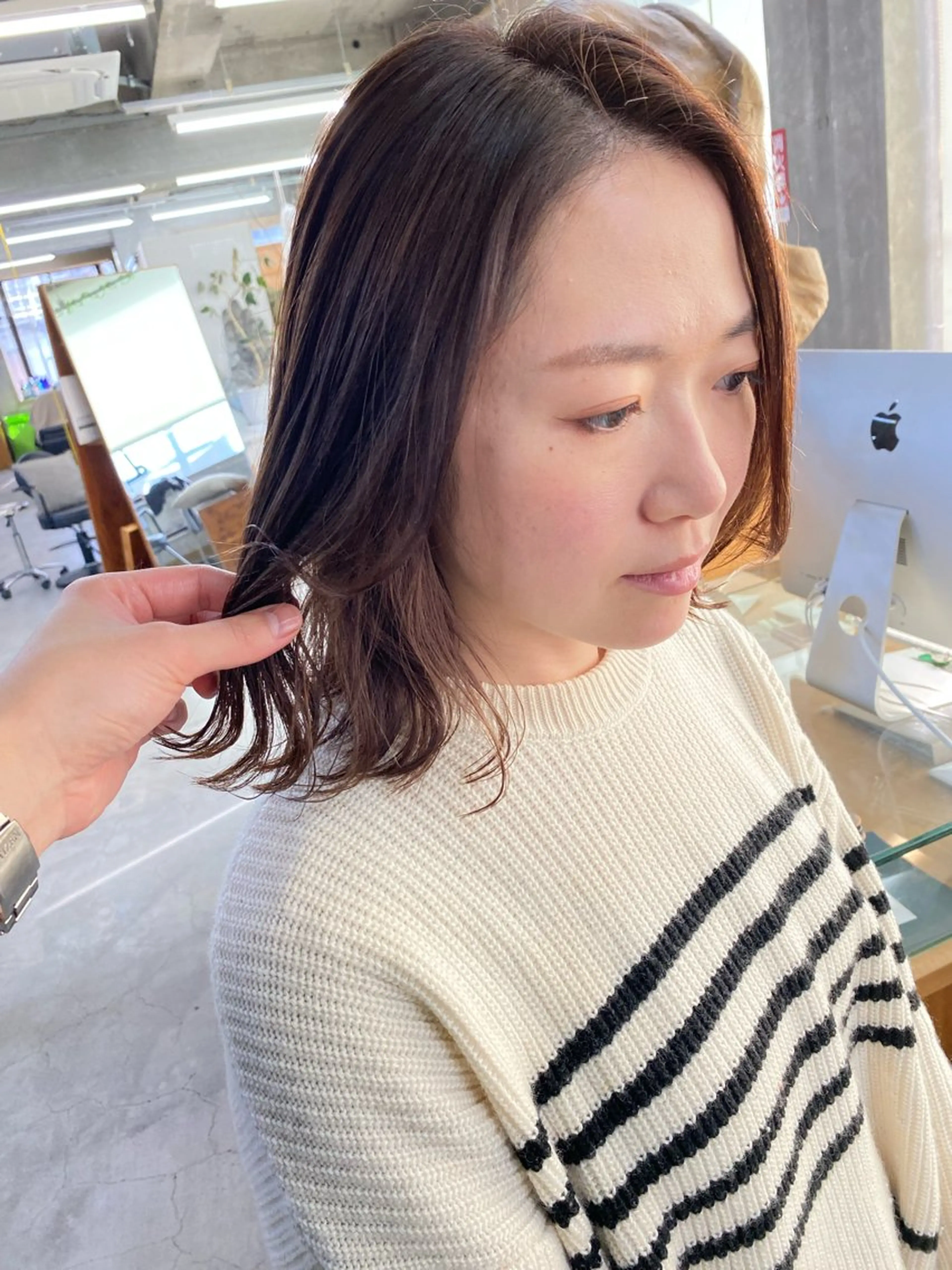 ショート カラー カット ヘアカラー ヨシダ トオルのヘアスタイル