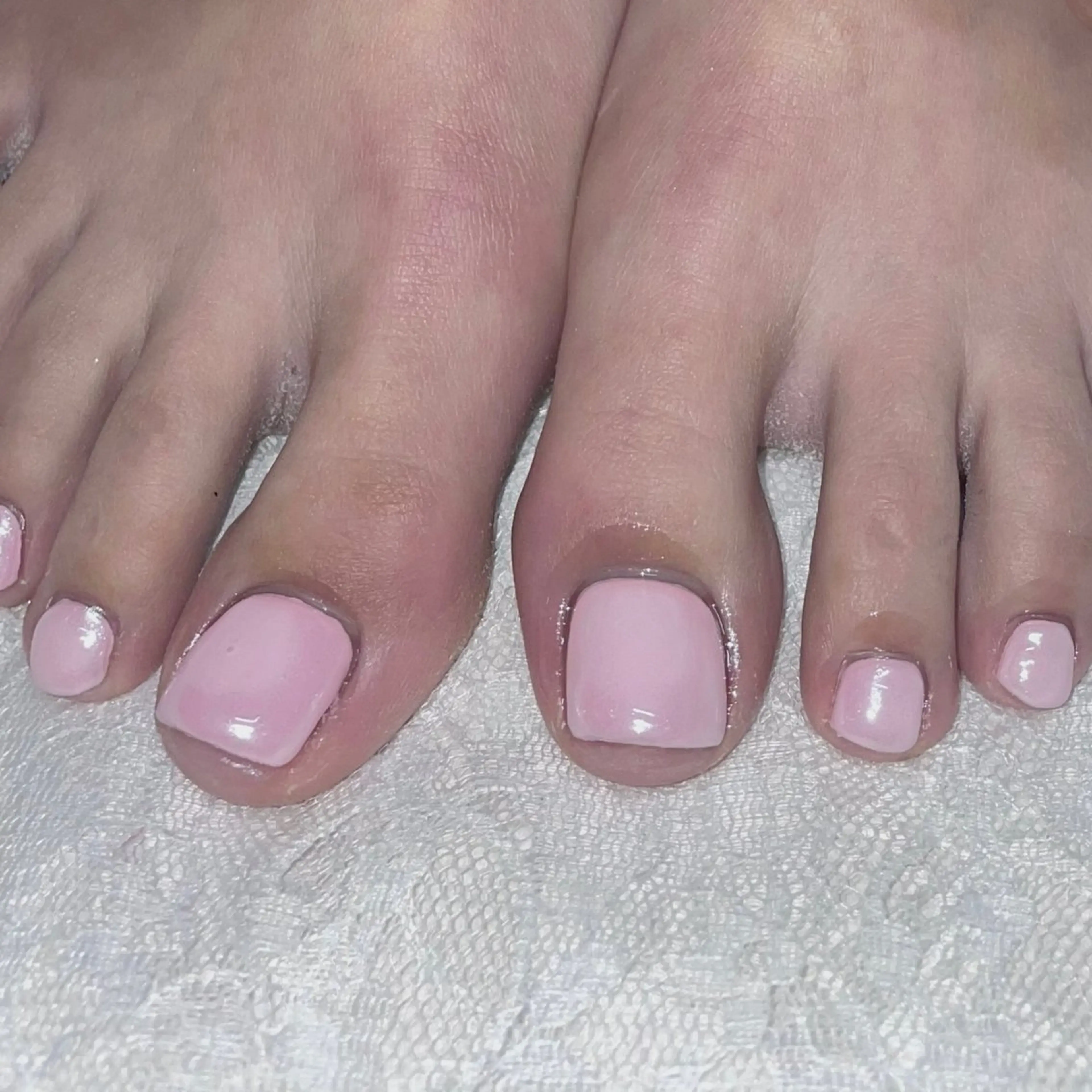 ネイル オーロラネイル フットネイル Nail ヌシん家 AKANEのネイルデザイン